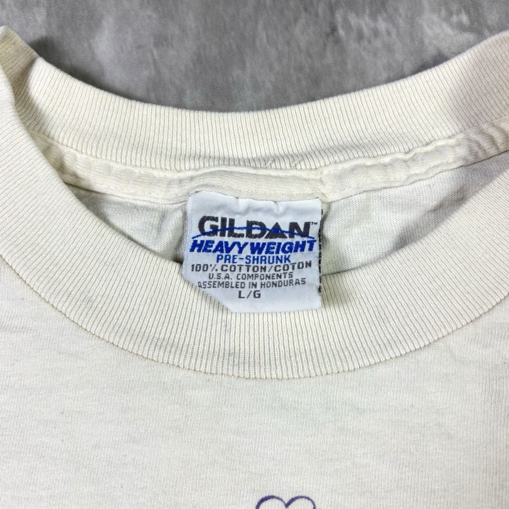 Gildan VINTAGE Feminist Fath God Religion Christian T Shirt Art Promo Womens L 90s Size L / US 10 / IT 46 - 3 Thumbnail