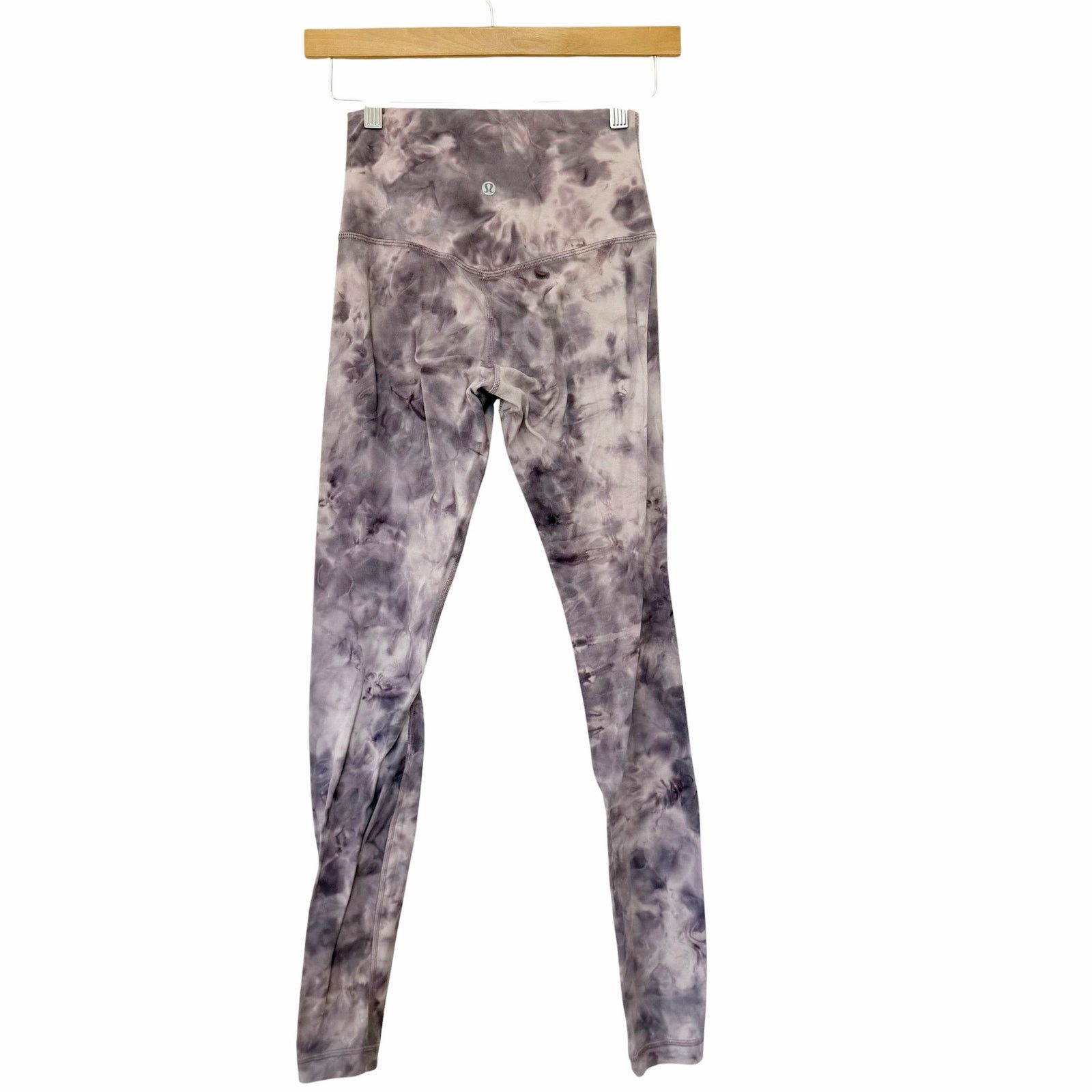 Lululemon Lululemon Align High Rise Leggings Purple Diamond Dye Sz XS Size 26" / US 2 / IT 38 - 3 Thumbnail