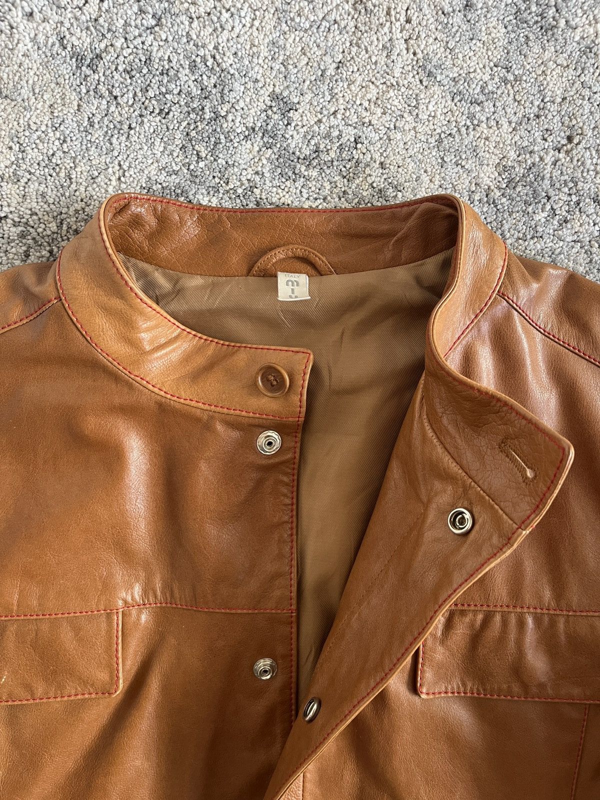 Miu Miu Miu Miu 2000’s men leather jacket Size US L / EU 52-54 / 3 - 5 Thumbnail