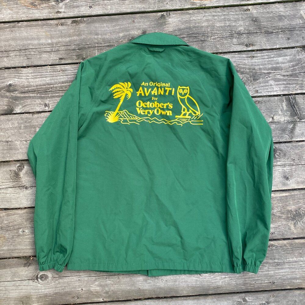 October's Very Own SS21 OVO X Avanti Souvenir Jacket Green XS Octobers Very Ow Size US XS / EU 42 / 0 - 2 Thumbnail