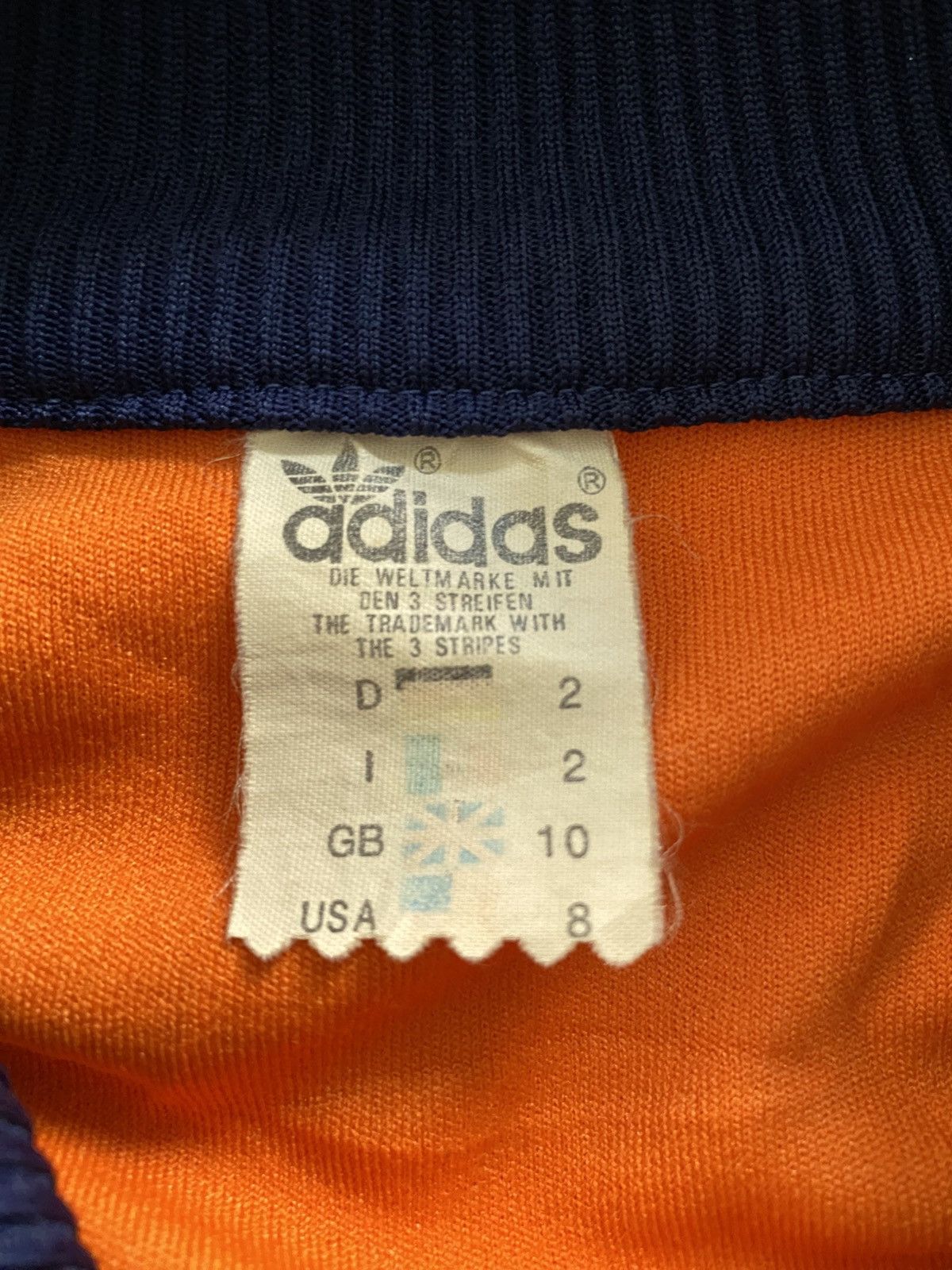 Adidas Vintage 80s Adidas 3 Stripes Tracktop Size US M / EU 48-50 / 2 - 7 Thumbnail