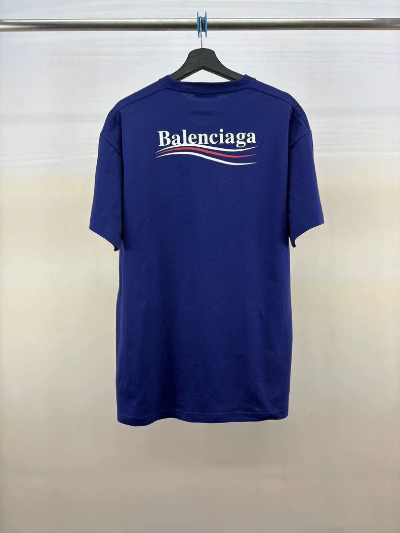 Balenciaga Balenciaga Blue Short Sleeve TShirt-2505 Size US S / EU 44-46 / 1 - 2 Thumbnail