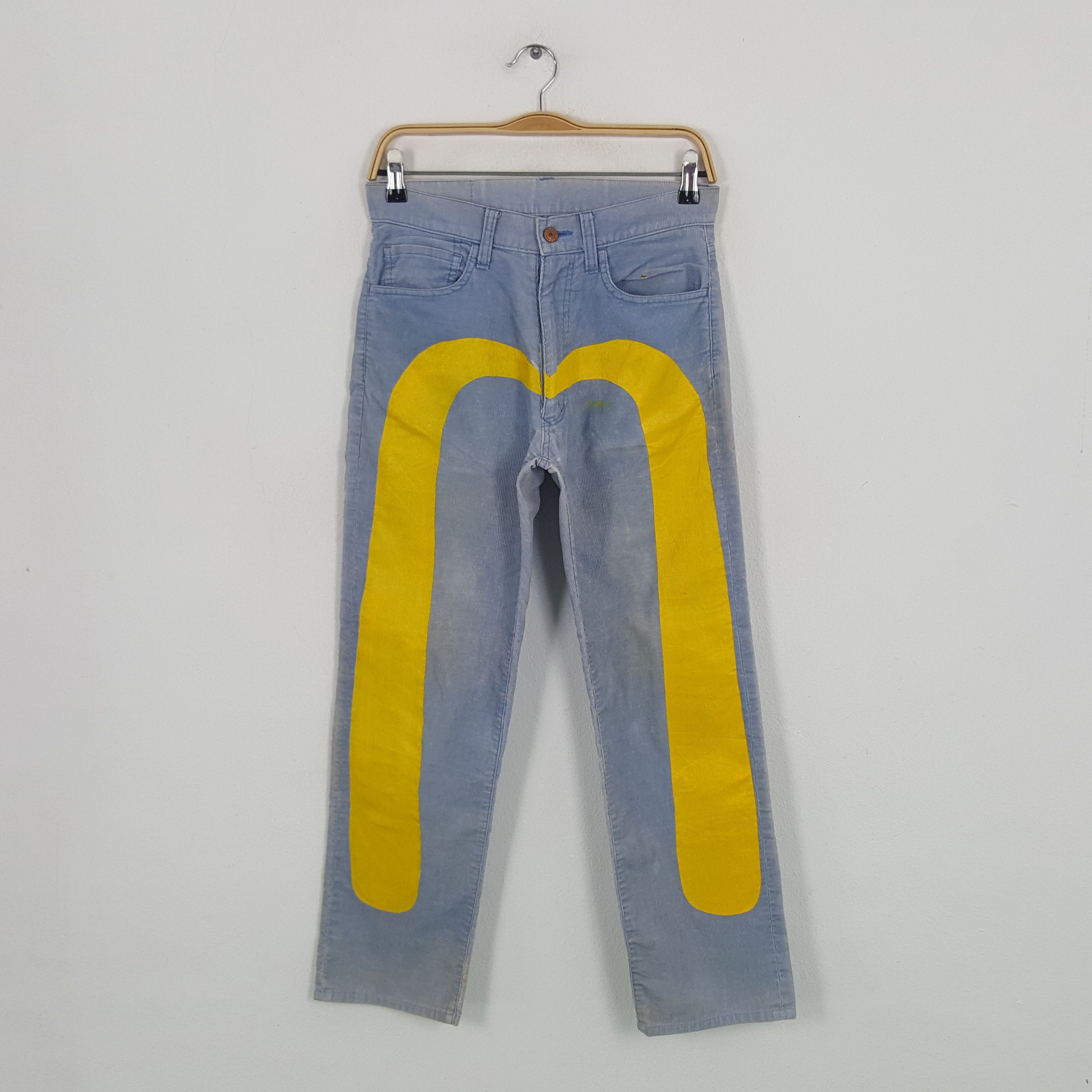 If Six Was Nine × Japanese Brand × Vintage Vintage Evisu Japanese Brand Daicock Custom Art Jeans Size US 28 / EU 44 - 1 Thumbnail
