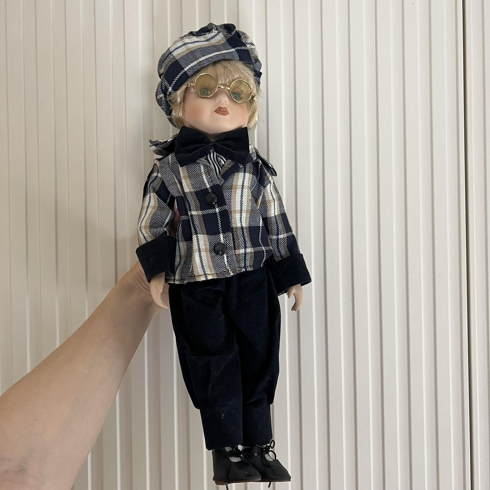 Vintage Vintage Porcelain Doll Girl Standing Made in Germany Marked Size ONE SIZE - 1 Thumbnail