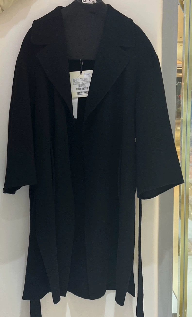 Max Mara max mara Max Weekend Solid Color Double-sided Wool Lace-up Size S / US 4 / IT 40 - 1 Thumbnail