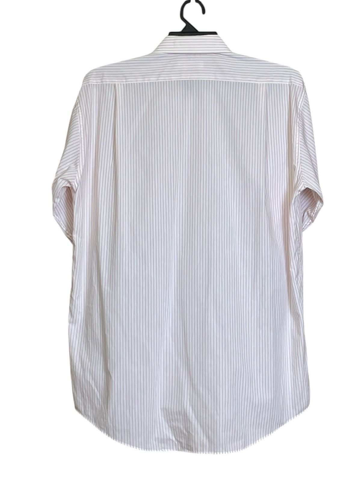 Homme Plisse Issey Miyake Vintage ISSEY MIYAKE im product pink stripe button ups shirt Size US L / EU 52-54 / 3 - 2 Thumbnail