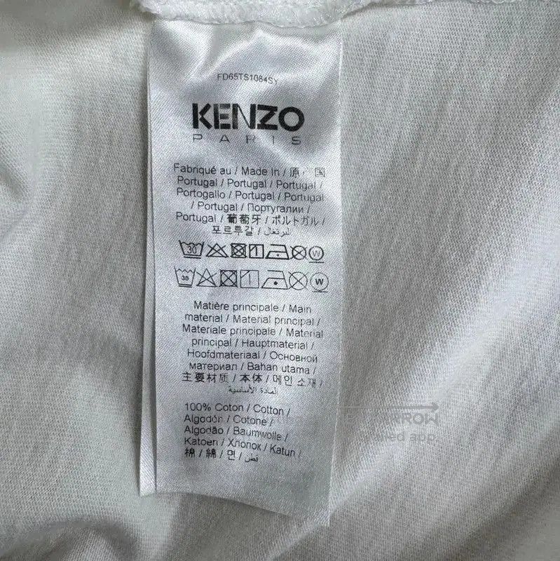 Kenzo Kenzo Women's S White Cotton T-Shirt . Size S / US 4 / IT 40 - 4 Thumbnail