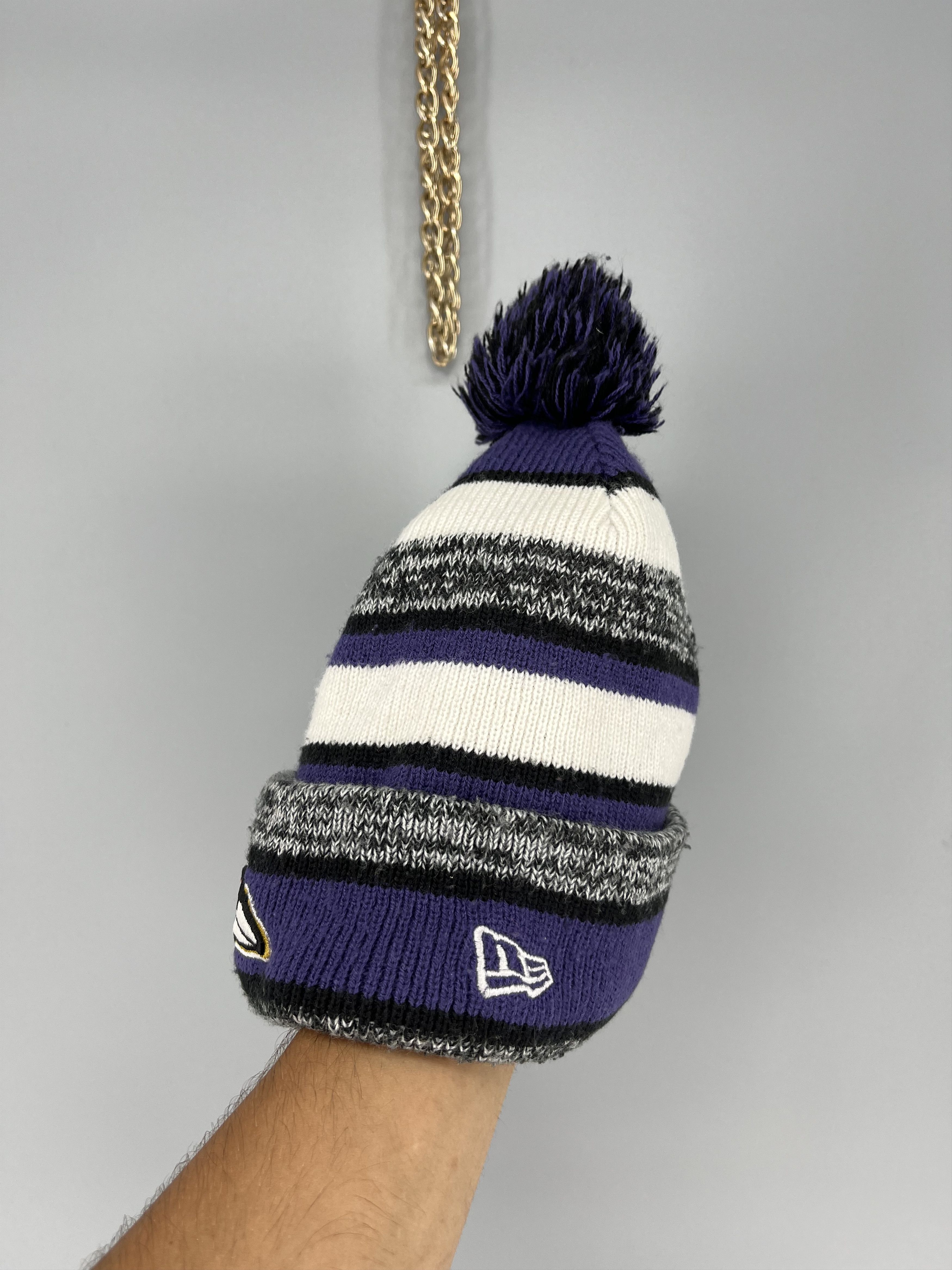 NFL Baltimore Ravens Beanie Size ONE SIZE - 2 Thumbnail