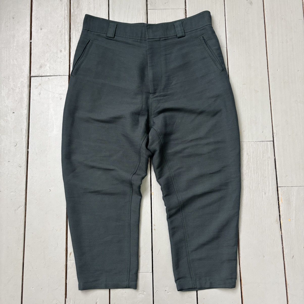 Haider Ackermann Wool Cropped Trouser Size US 34 / EU 50 - 1 Thumbnail