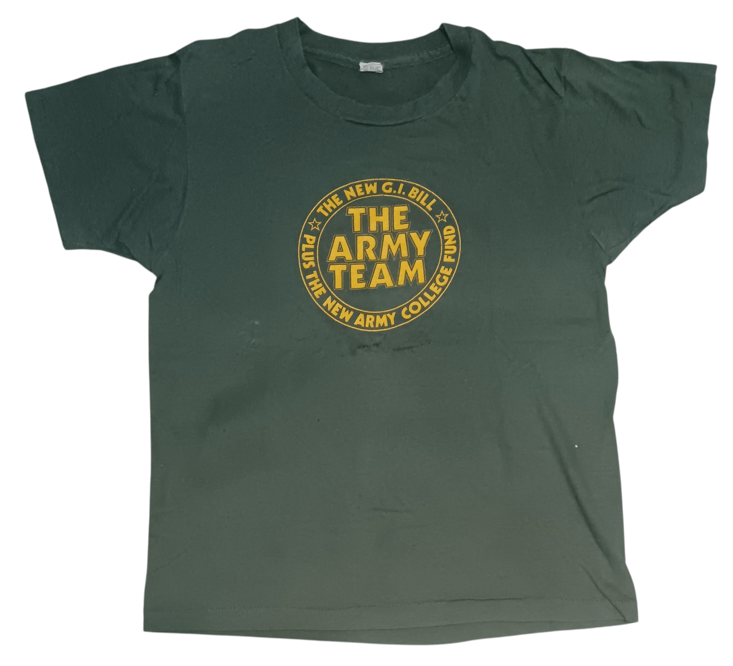 Vintage VINTAGE 80s NEW GI BILL CAMPAIGN SHIRT Size US L / EU 52-54 / 3 - 2 Thumbnail
