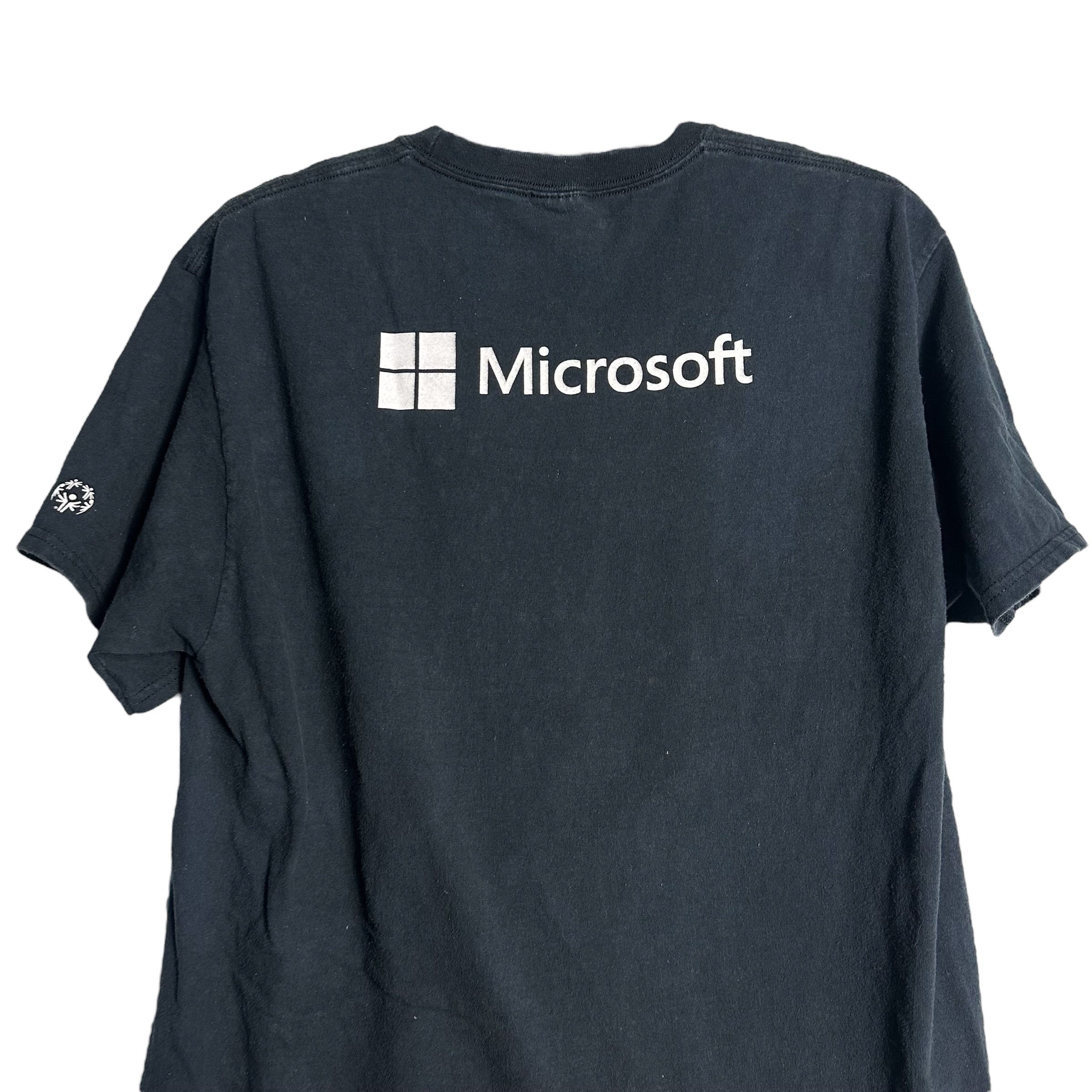 Microsoft 🔥RARE🔥Vintage Microsoft Windows Play Unified T-shirt Size US L / EU 52-54 / 3 - 2 Thumbnail