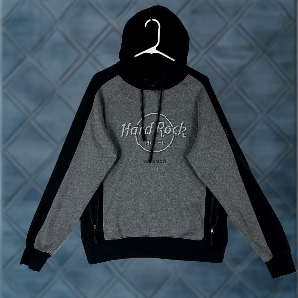 Hard Rock Cafe Hard Rock Orlando Hoodie Men's L Gray Music Theme Pullover Sweatshirt Size US L / EU 52-54 / 3 - 1 Thumbnail