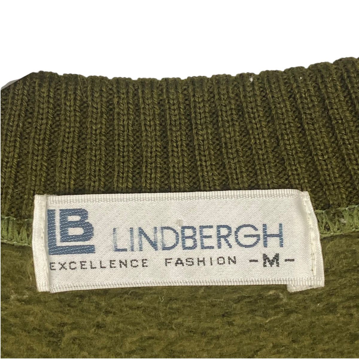 Other Vintage Lindbergh Big Logo Printed Green Pullover Jumper M Size US M / EU 48-50 / 2 - 5 Thumbnail