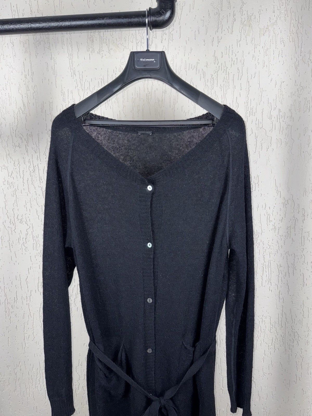 Annette Gortz Annette Gortz Cardigan Womens Alpaca Wool Minimalist Long Size L / US 10 / IT 46 - 3 Thumbnail