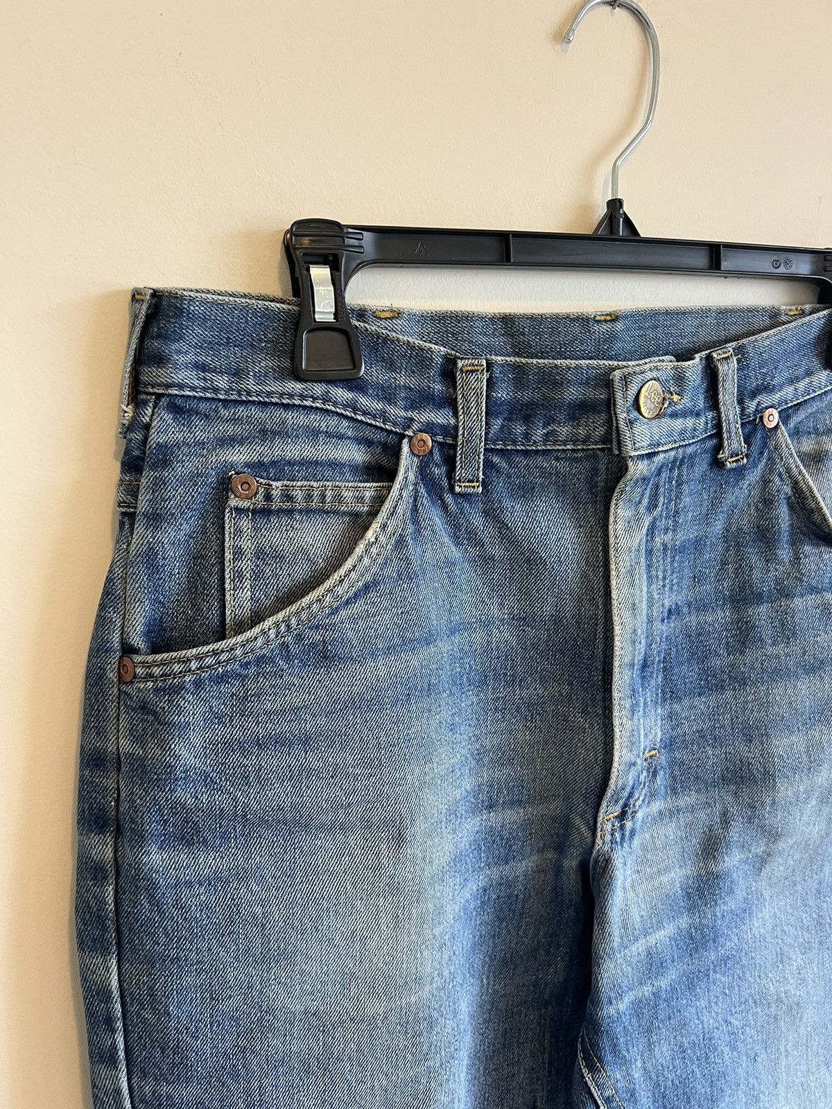 Lee × Vintage Vintage Lee Rider Bootcut flare pants 1970s talon 42 Size US 32 / EU 48 - 2 Thumbnail