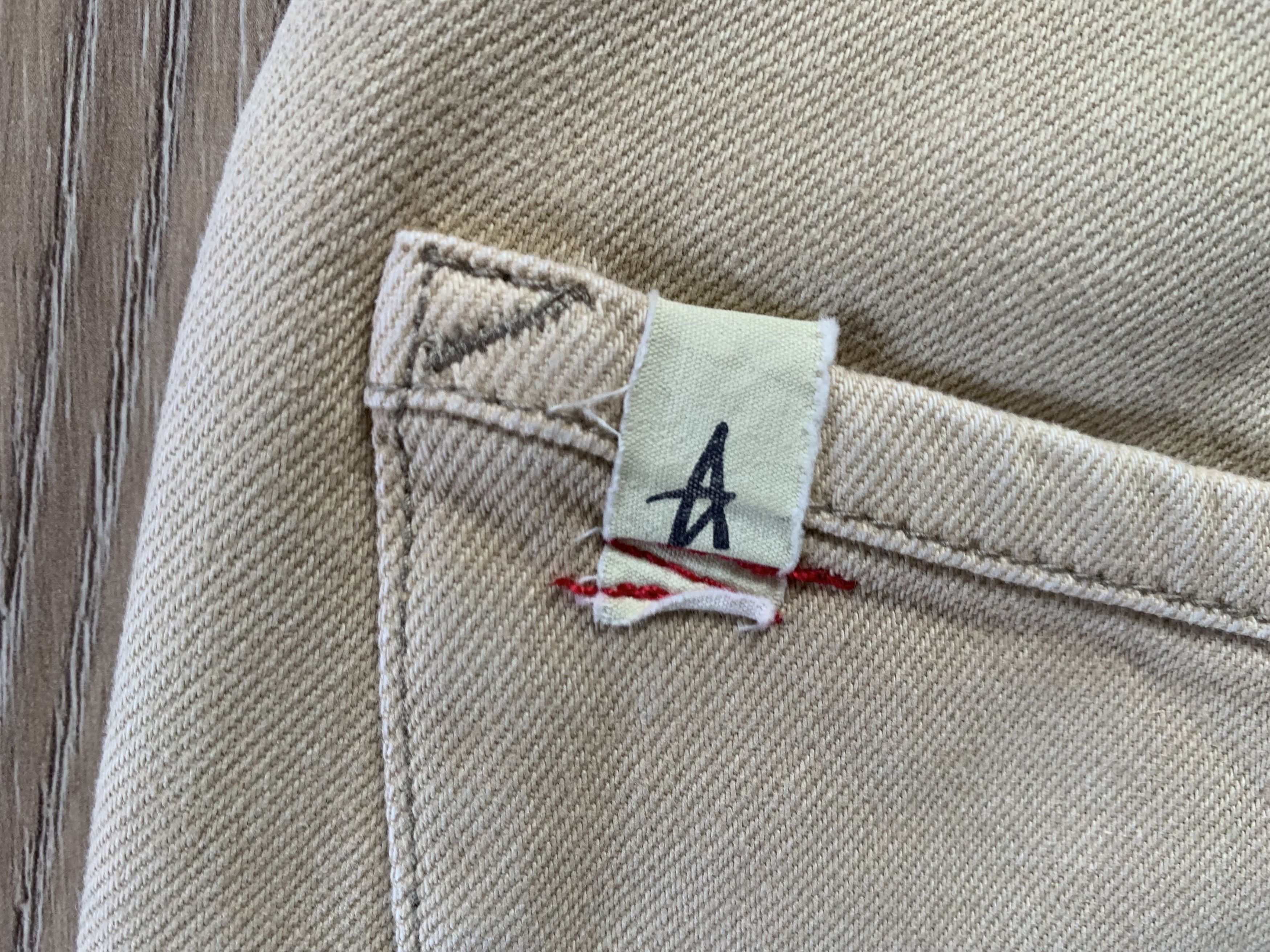 Altamont × Designer Altamont Apparel LTD Beige Distress Jeans Size US 30 / EU 46 - 6 Thumbnail
