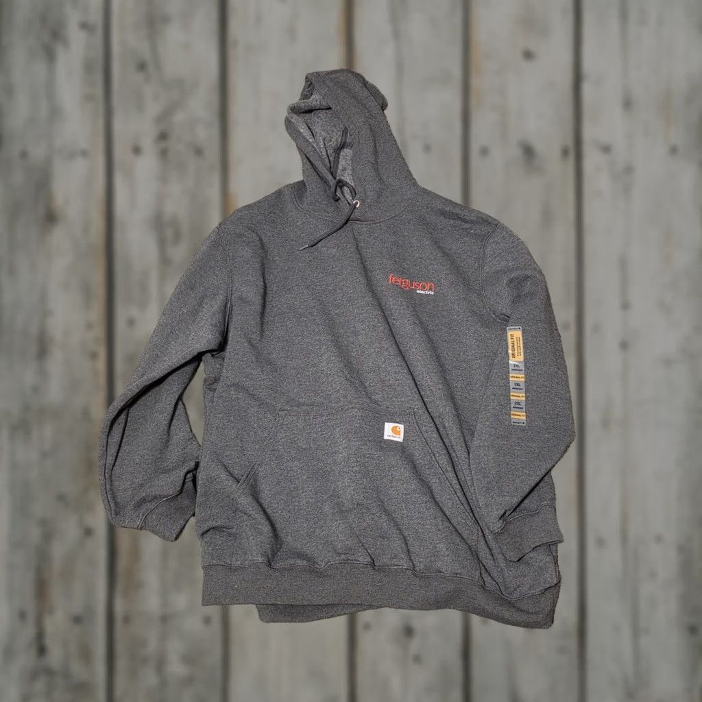 Carhartt VINTAGE Carhartt Hoodie Sweatshirt Mens 2XL Gray K121 Loose Fit Midweight Pullover NEW Size US XXL / EU 58 / 5 - 1 Thumbnail