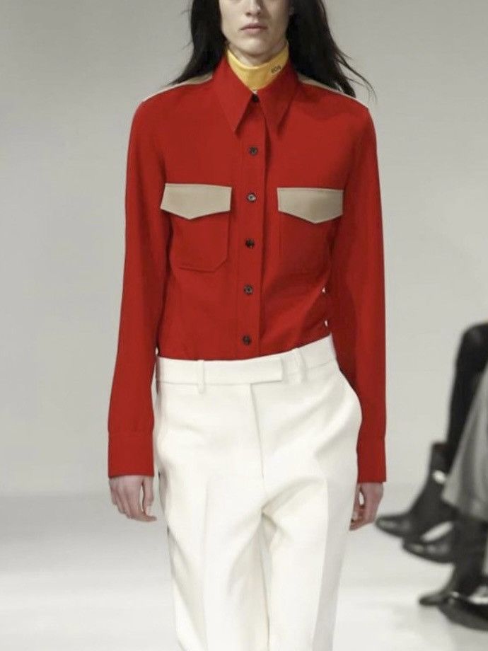Raf Simons Calvin Klein 205W39NYC by Raf Simons FW17 uniform shirt Size M / US 6-8 / IT 42-44 - 1 Thumbnail