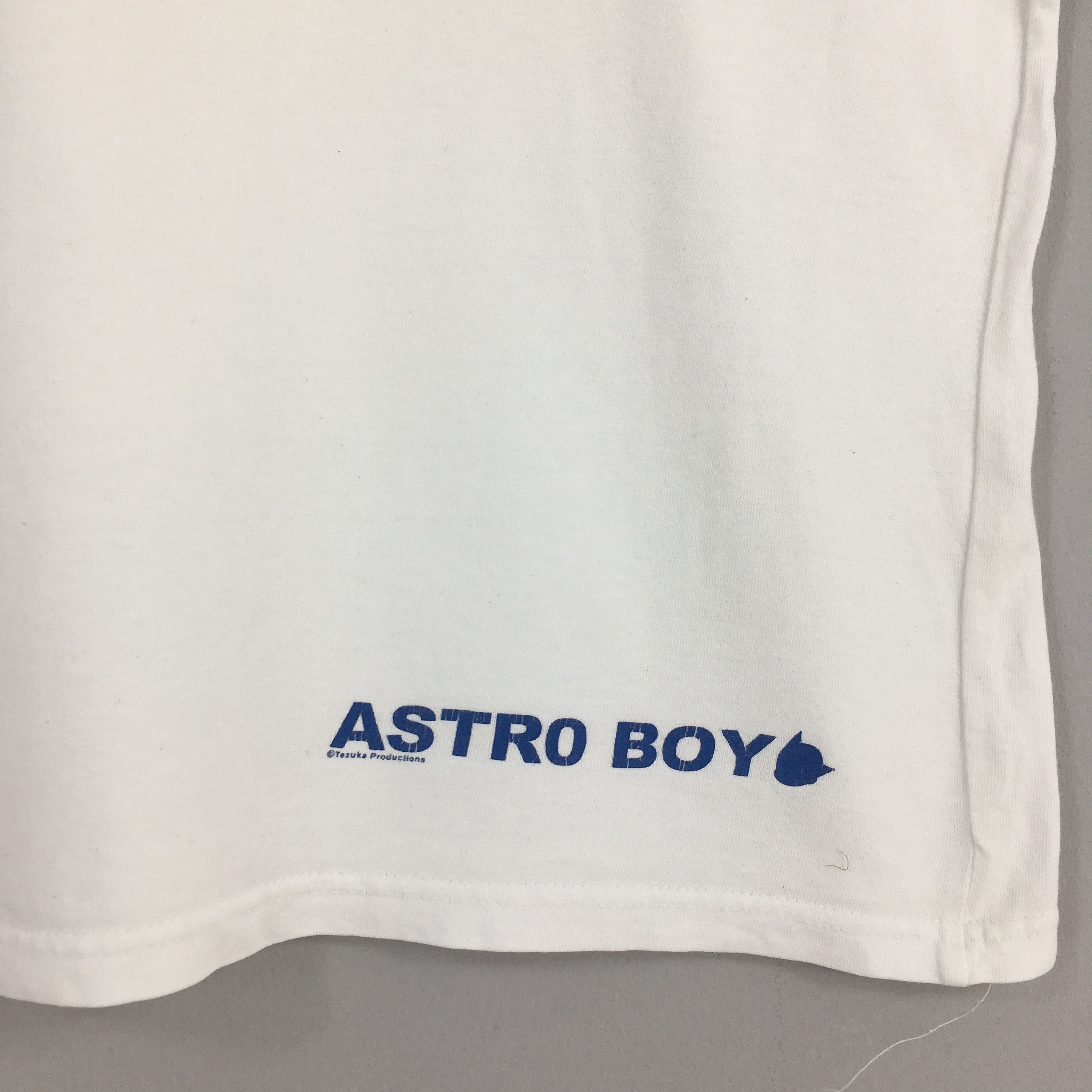 Anime Astro Boy Mighty Atom Japanese Anime White T shirt Large Size US L / EU 52-54 / 3 - 8 Thumbnail