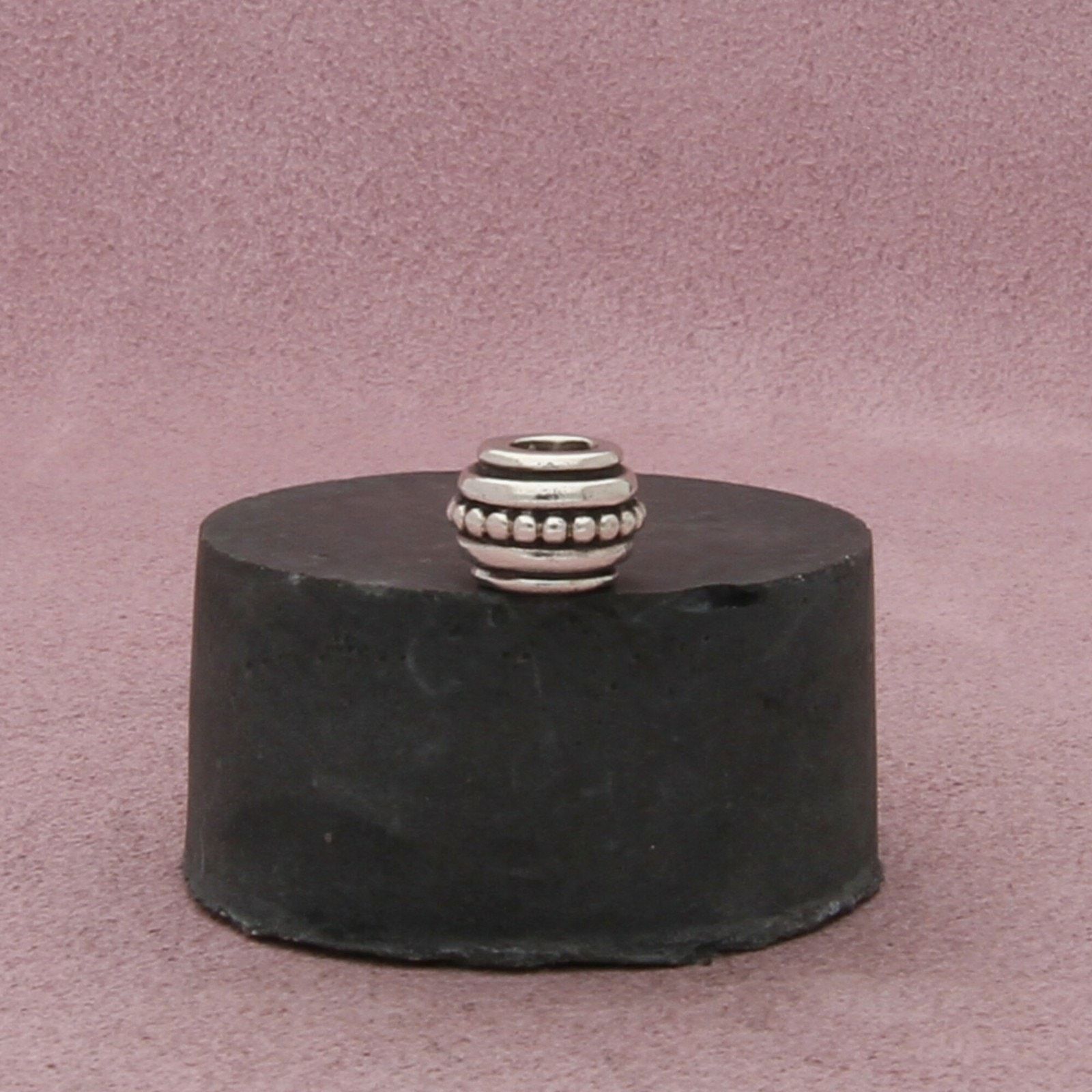 pandora pandora sterling silver hopi dots & lines bead charm pendant Size ONE SIZE - 1 Thumbnail