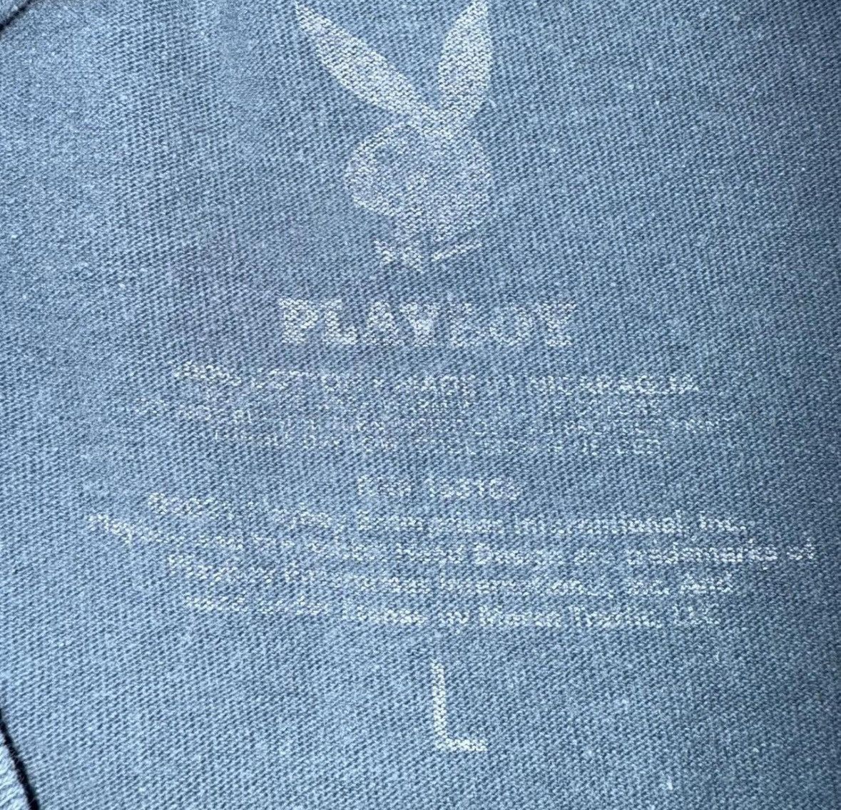 Playboy Indigo blue playboy t-shirt size large y2k Size US L / EU 52-54 / 3 - 3 Thumbnail