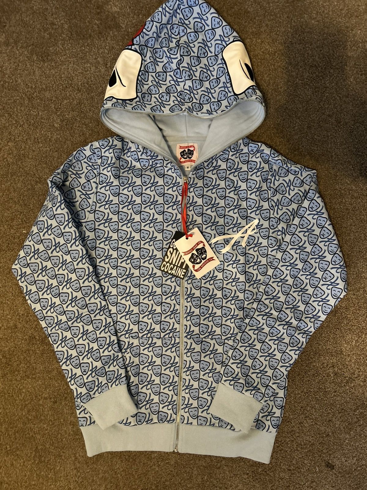 Asaali Baby blue laugh now cry later all over print Size US M / EU 48-50 / 2 - 1 Thumbnail