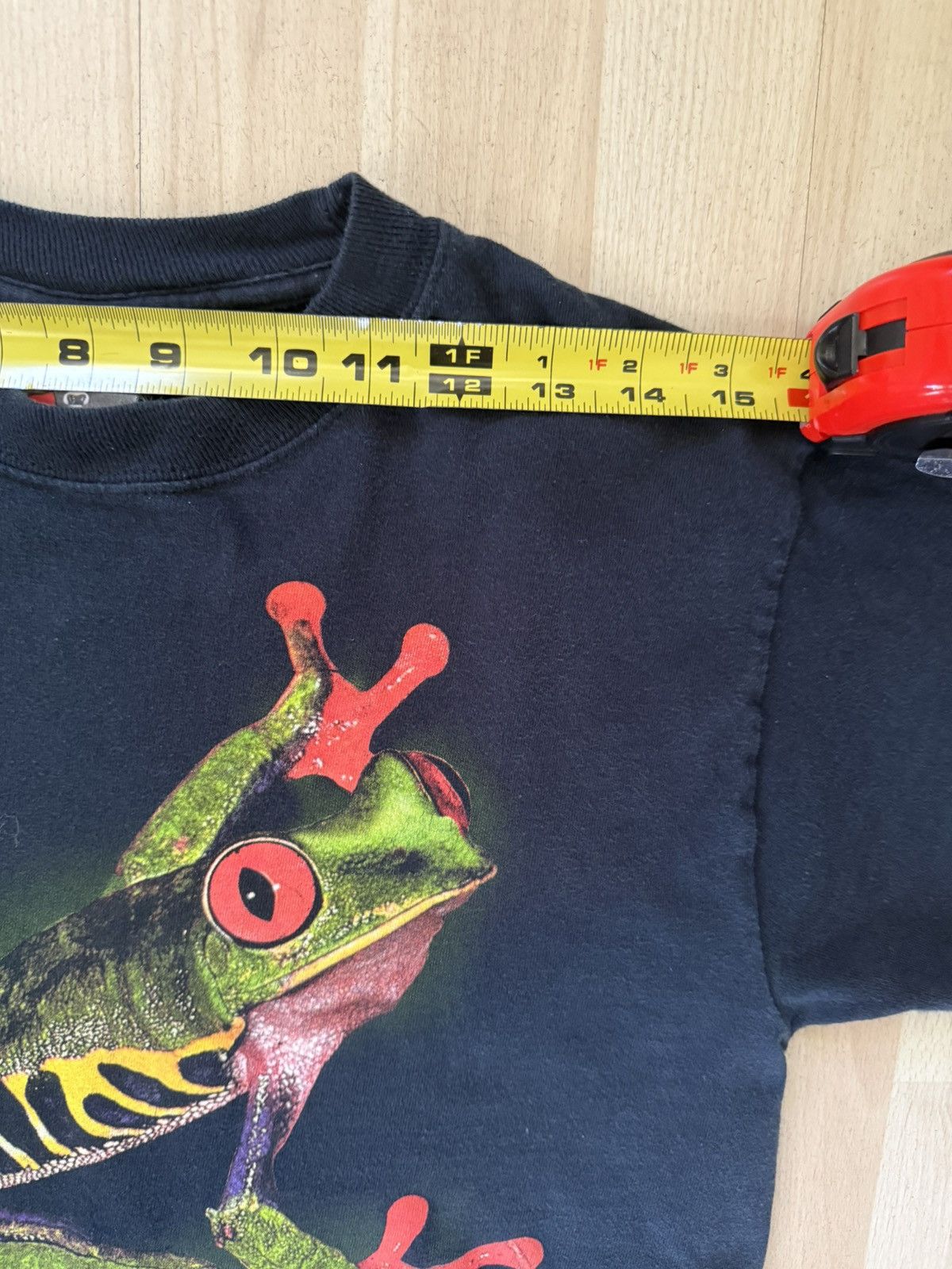 Vintage 90s Heavyweight 100% BEEFY Cotton Frog tee Size S Size US S / EU 44-46 / 1 - 7 Thumbnail