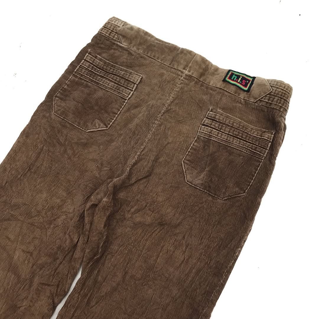 Le Grande Bleu (L.G.B.) × Vintage Vintage 60s His Clothing Brown Corduroy Trouser Pants menswe Size US 33 - 13 Thumbnail
