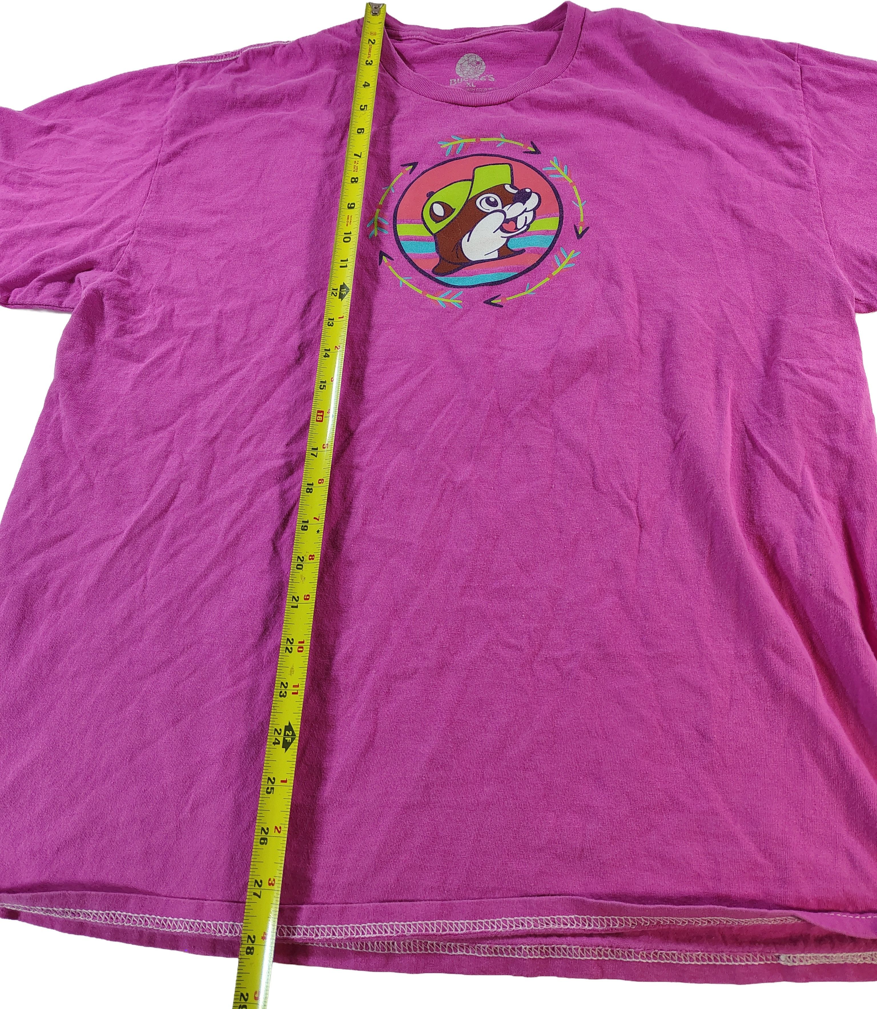 Other Men's Pink XL Easily Distracted By Dogs & Buc-ee's T-Shirt Size US XL / EU 56 / 4 - 5 Thumbnail