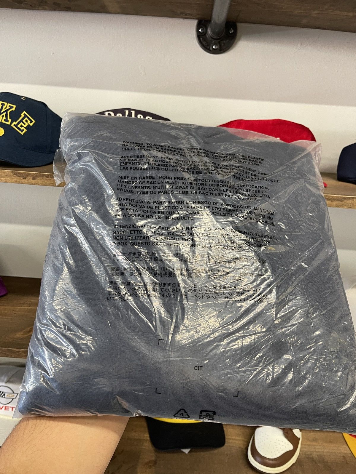 Gap × Kanye West Yeezy Gap Navy Hoodie Size US L / EU 52-54 / 3 - 7 Thumbnail