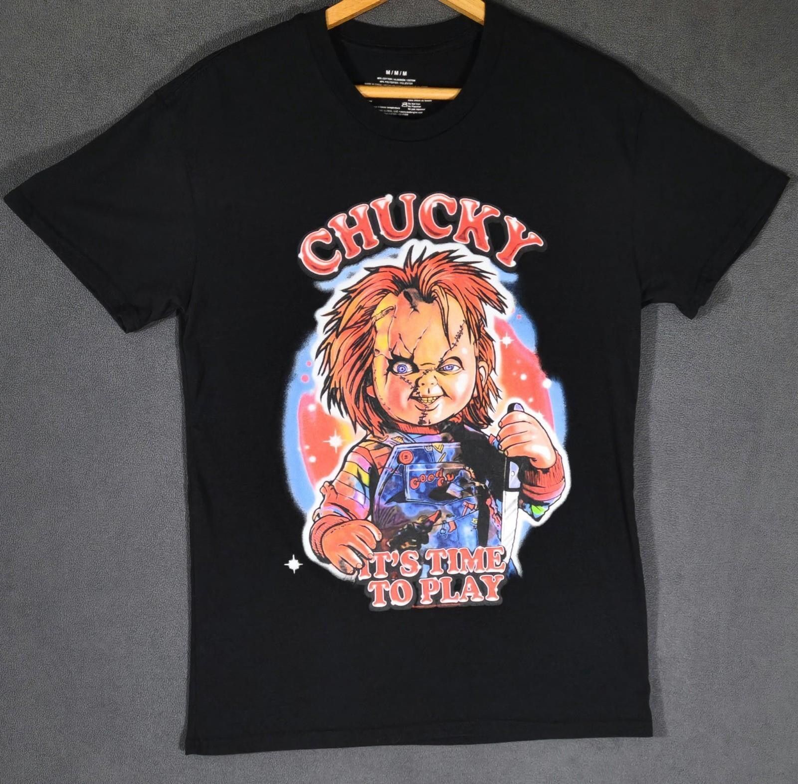Mad Engine Vintage Style Chucky “It’s Time To Play” Horror Movie #1 Size US M / EU 48-50 / 2 - 1 Thumbnail