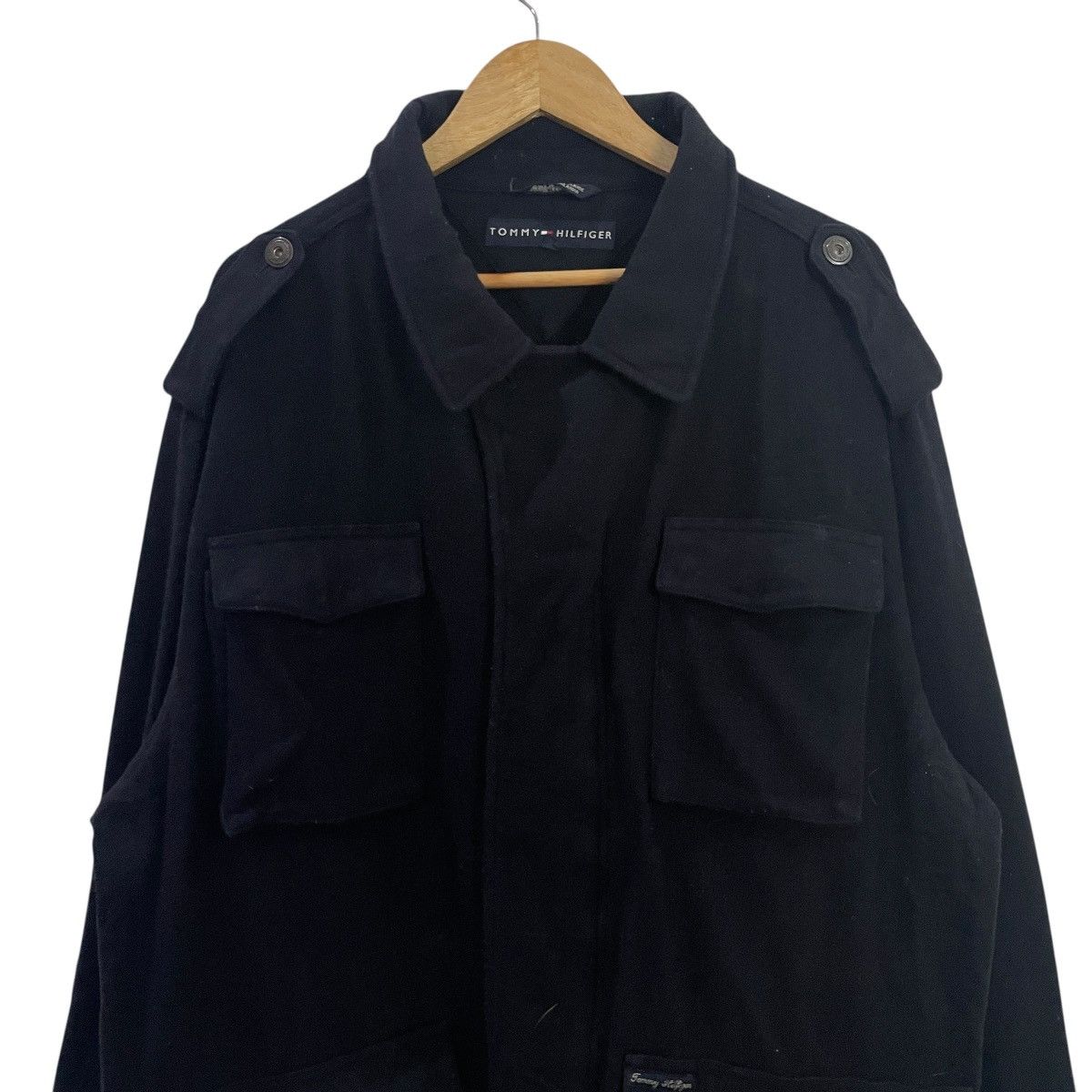 Tommy Hilfiger Vintage Tommy Hilfiger Tactical Jacket Size US XXL / EU 58 / 5 - 2 Thumbnail