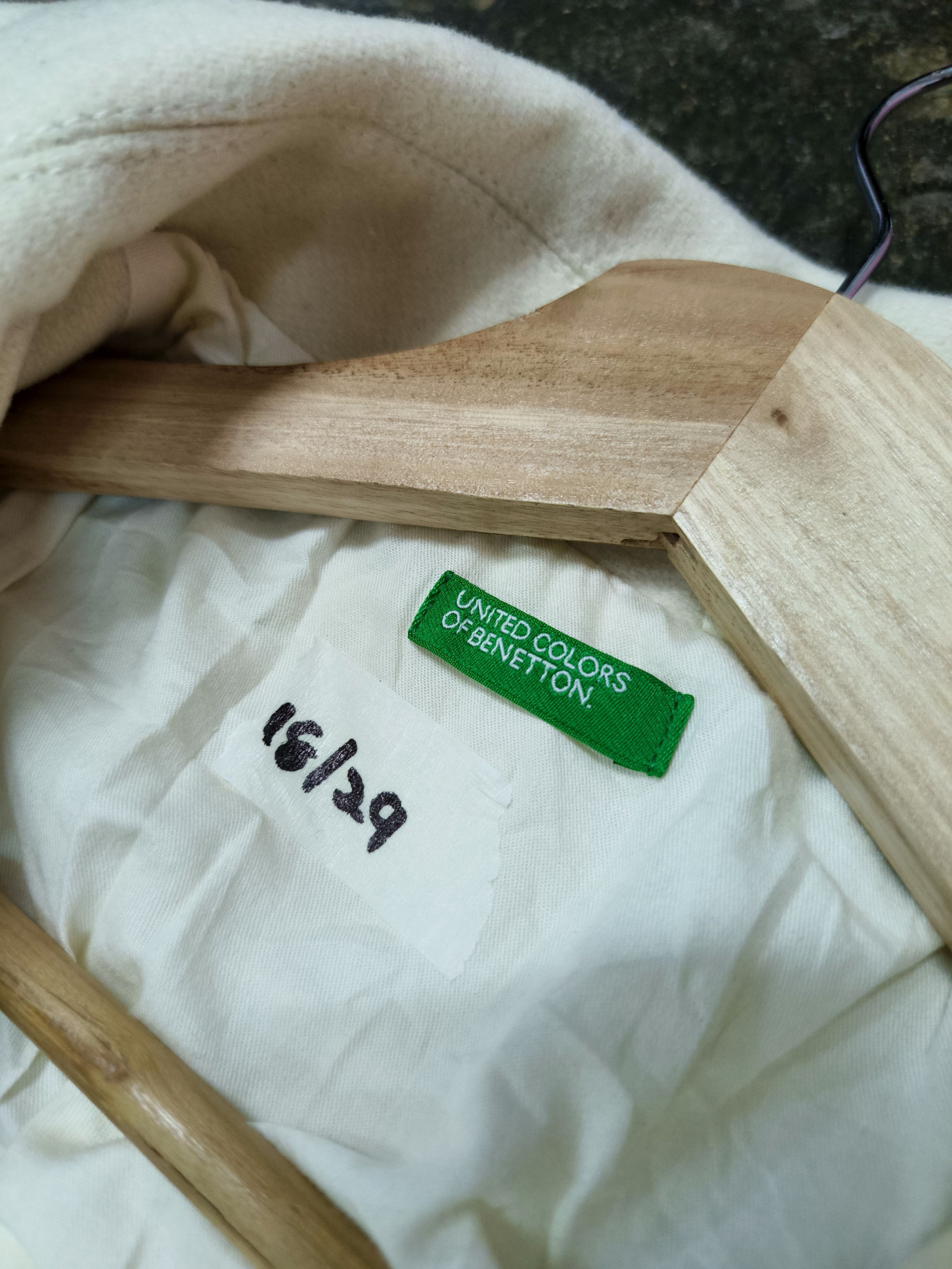 United Colors Of Benetton United colors of benetton double collar jacket wool Size XS / US 0-2 / IT 36-38 - 6 Thumbnail