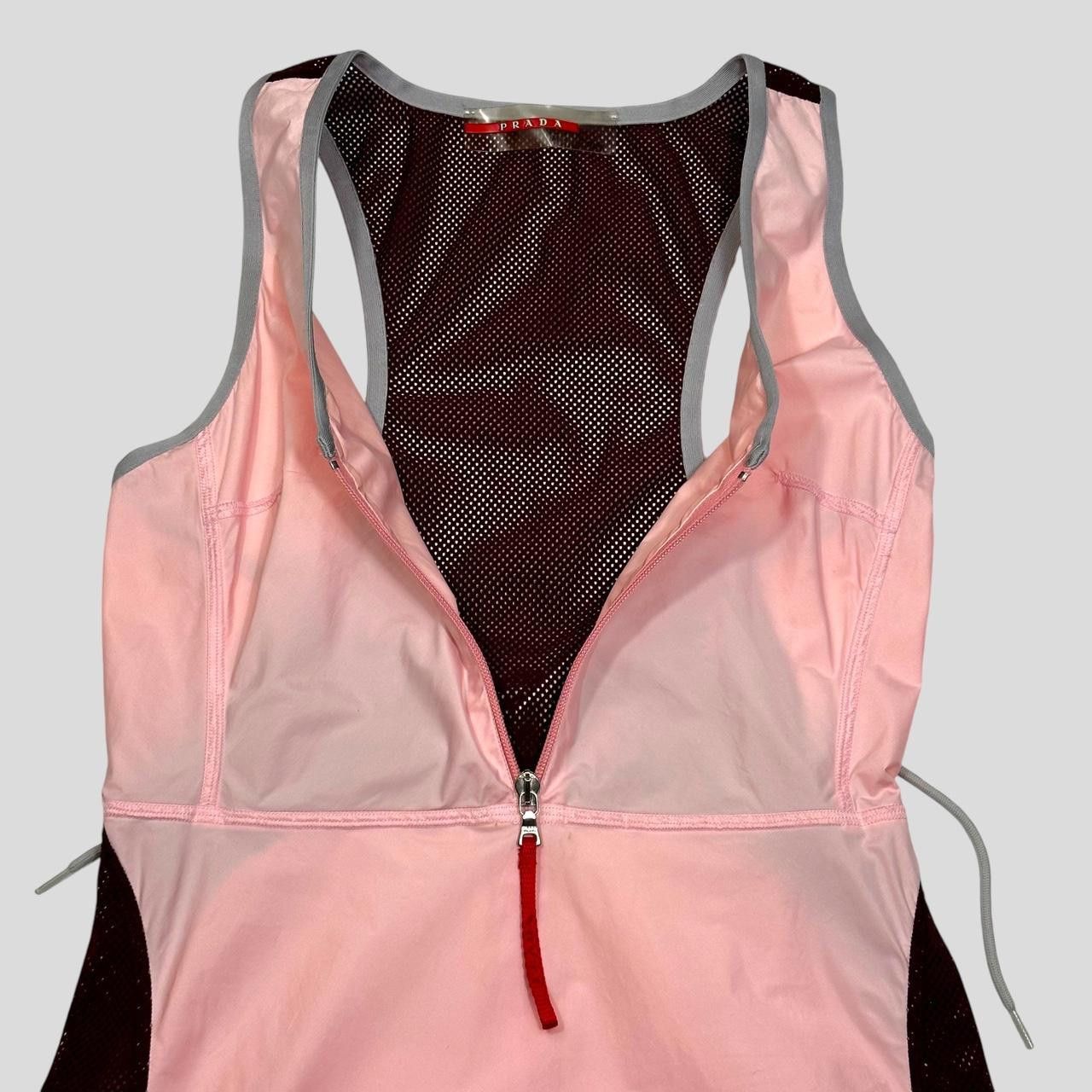 Prada Prada Sport SS00 Nylon Mesh Technical Dress - IT44 Size M / US 6-8 / IT 42-44 - 5 Thumbnail