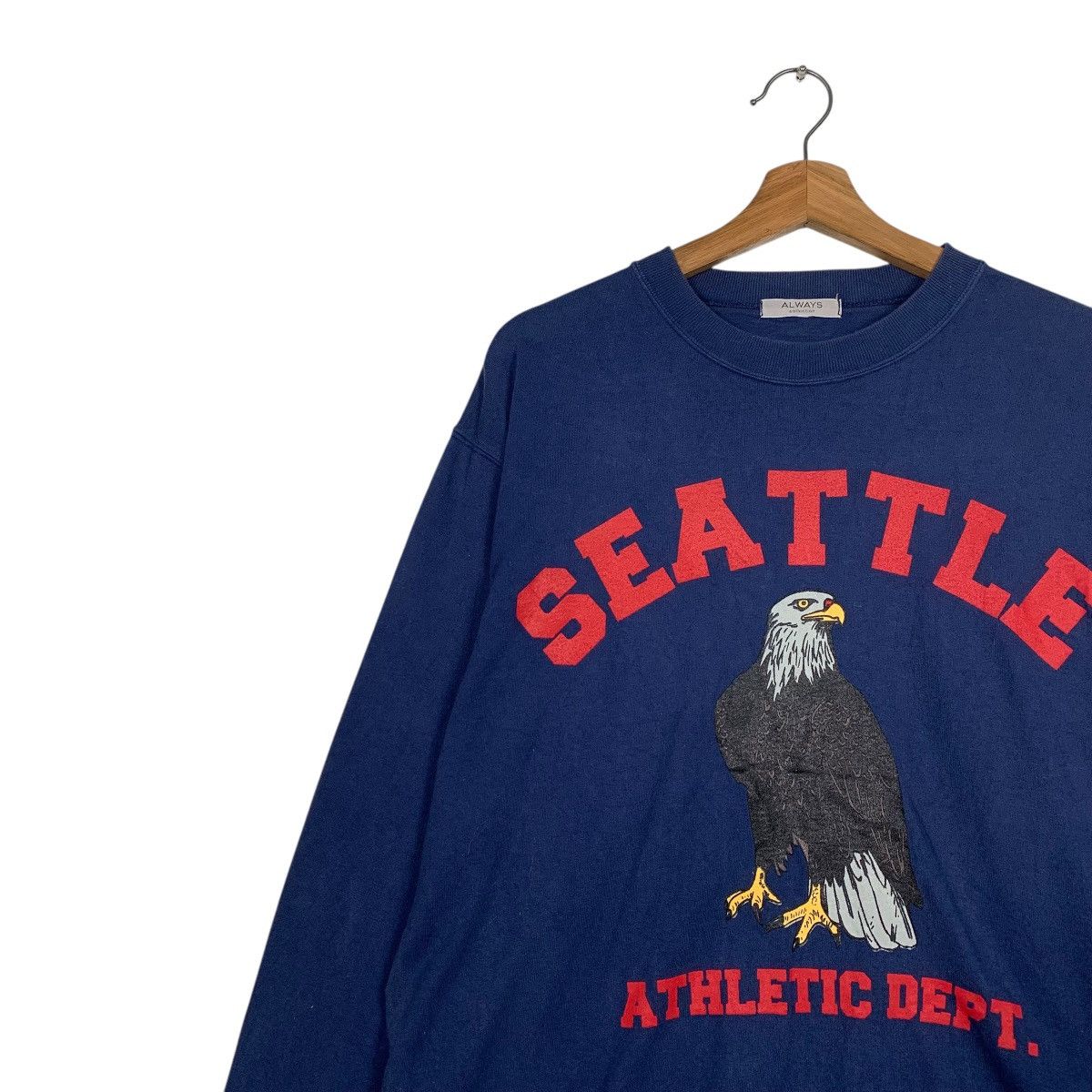 Japanese Brand Seattle Athletic Dept Crewneck Sweatshirt Size US L / EU 52-54 / 3 - 6 Thumbnail