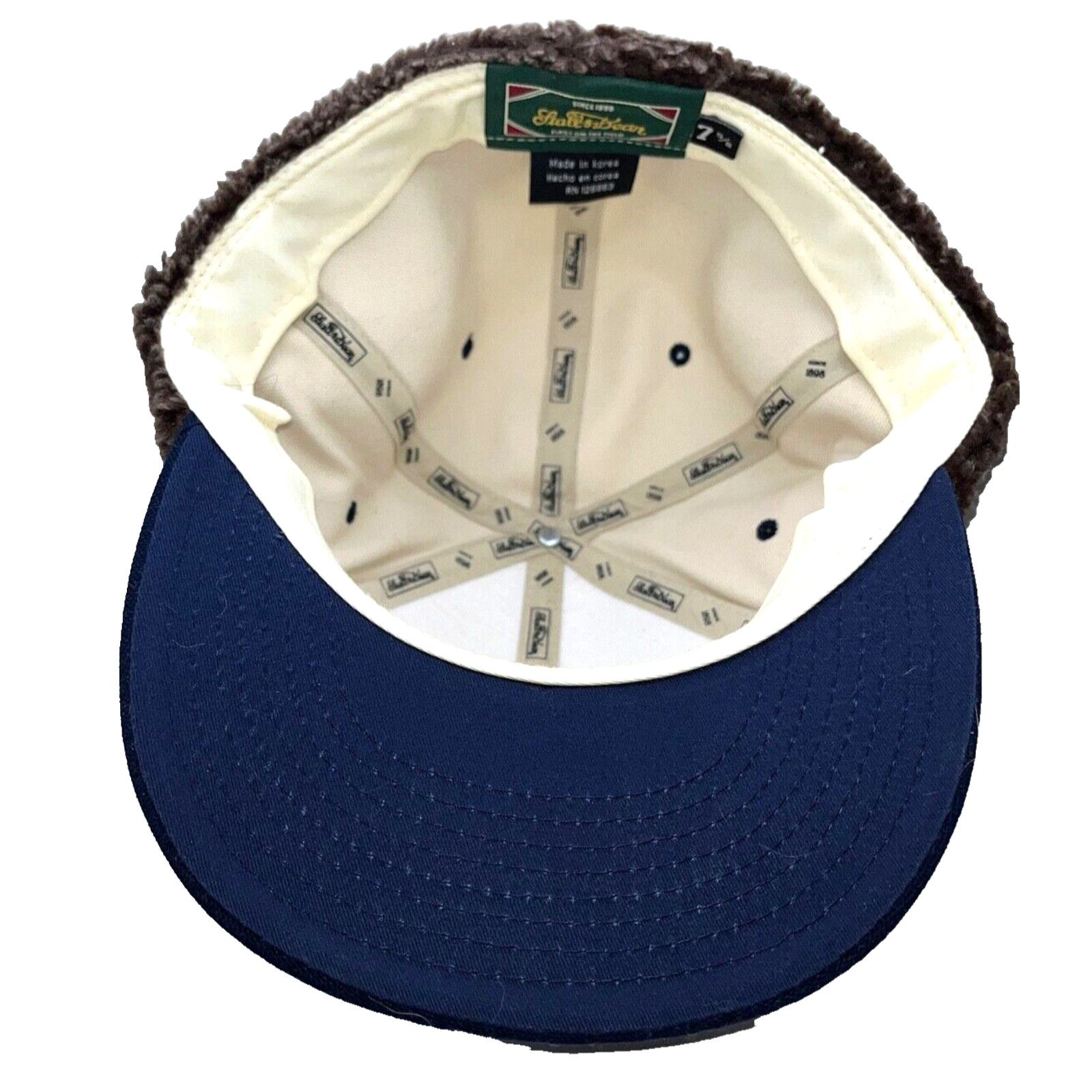 Stall and Dean Stall & Dean Aviator Bomber Ear Flap Hat Sz 7 5/8 Winter Cap Size ONE SIZE - 6 Thumbnail