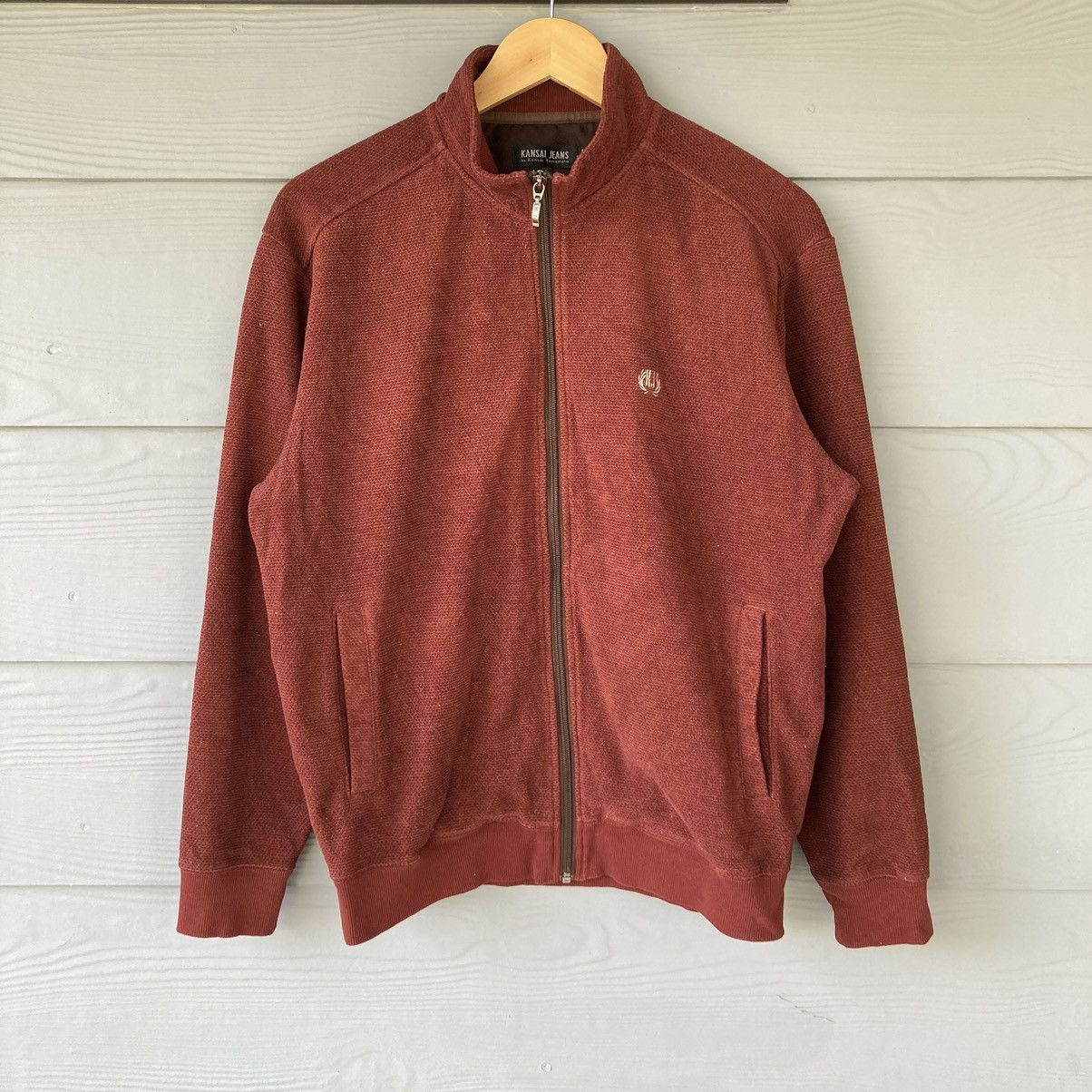 Kansai Yamamoto Vintage Kansai Yamamoto Light Jacket Full Zip Size US L / EU 52-54 / 3 - 1 Thumbnail