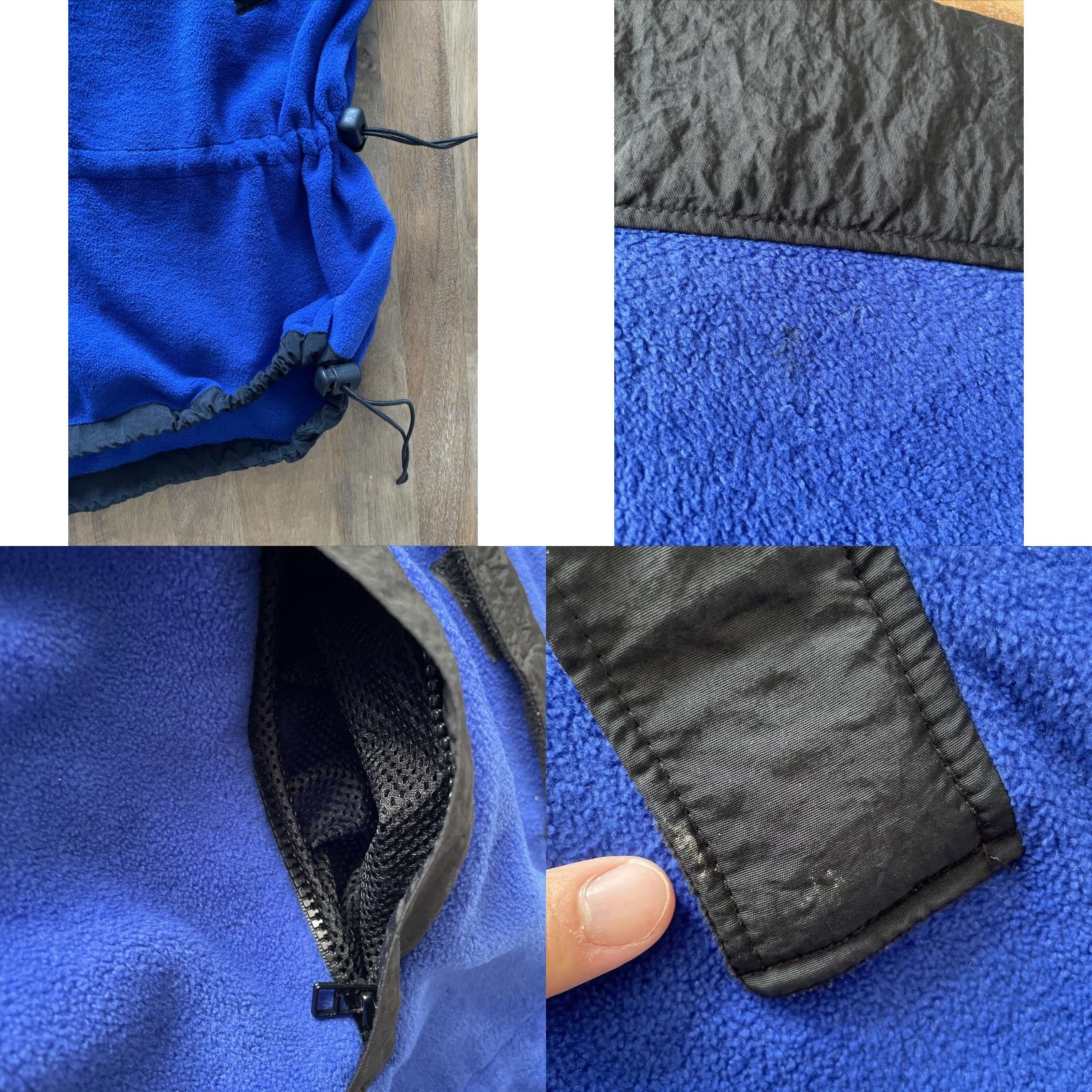 Tommy Hilfiger VINTAGE Tommy Hilfiger Parka Jacket Mens XL Blue Fleece Pile Zip Stand-Up Collar 80s 90s Retro Hip Hop Designer Casual Travel Workwear casual Size US XL / EU 56 / 4 - 8 Thumbnail
