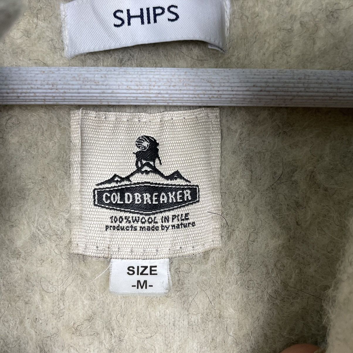 Japanese Brand × SHIPS 💥SHIPS COLD BRAKER WOOL PILE VEST Size US M / EU 48-50 / 2 - 7 Thumbnail