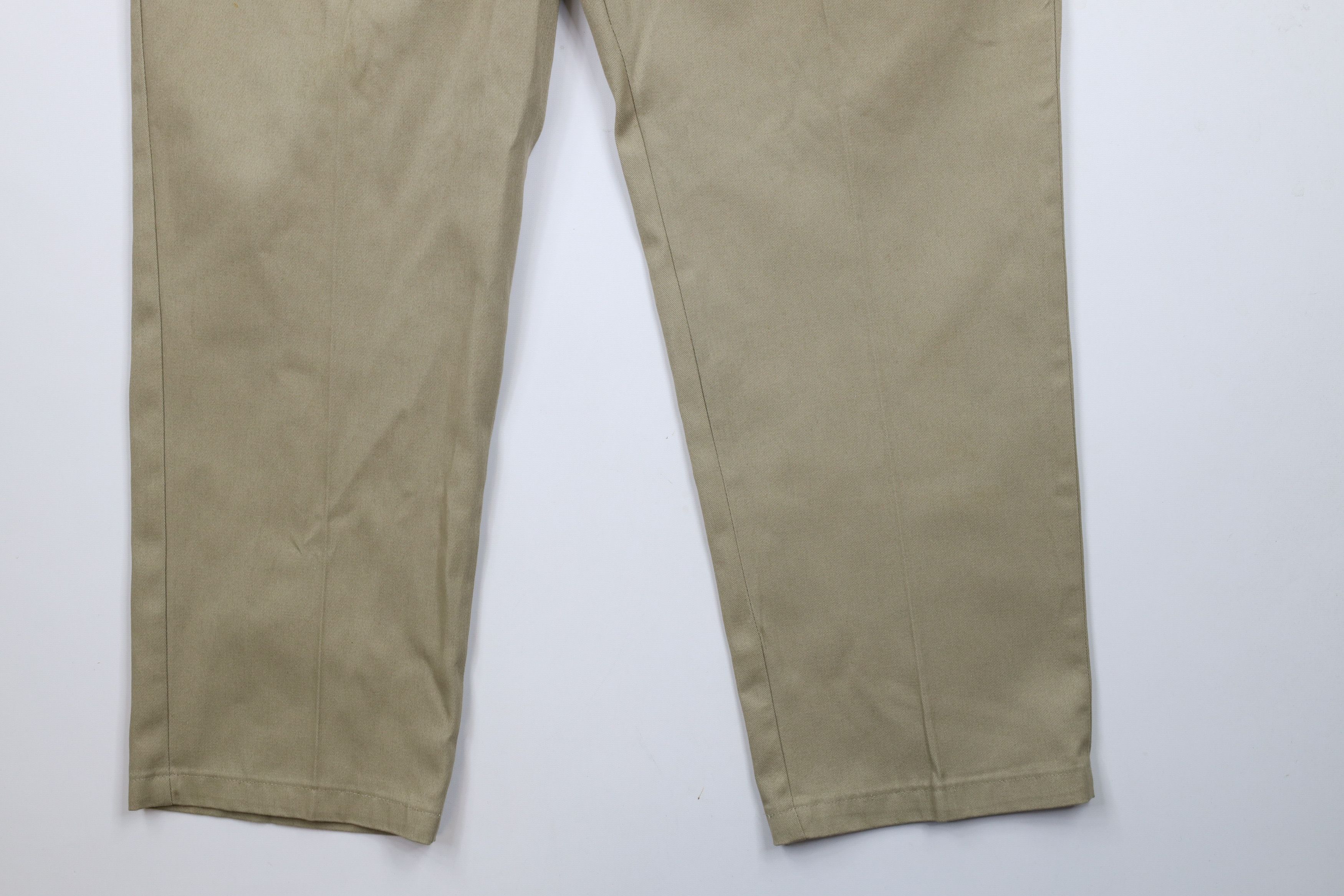 Dickies × Vintage Vintage Y2K Dickies Fit Wide Leg Workwear Pants Beige Size US 44 / EU 60 - 4 Thumbnail