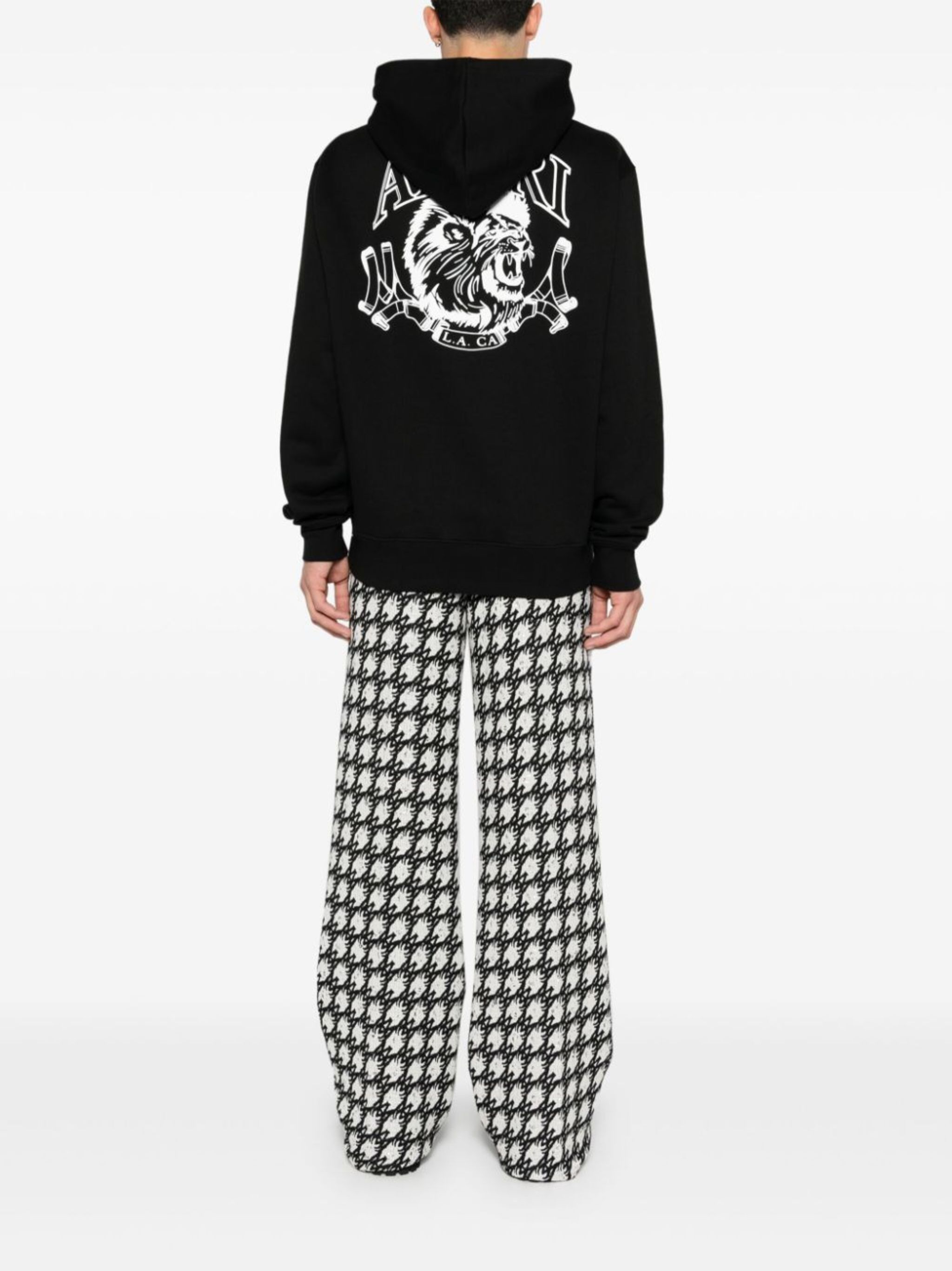Amiri o1orln1125 Lion Outline Hoodie in Black Size US S / EU 44-46 / 1 - 2 Thumbnail