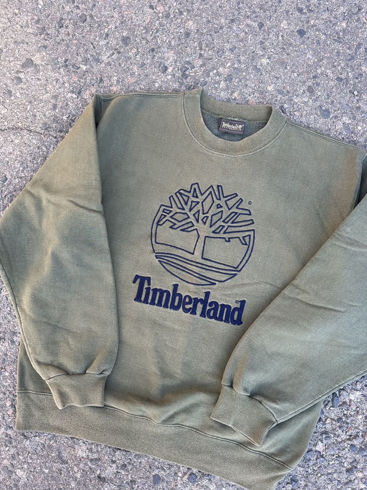 Timberland × Vintage Vintage Timberland big logo sweatshirt size L rare Size US L / EU 52-54 / 3 - 2 Thumbnail
