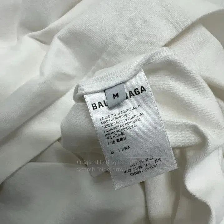 Balenciaga Balenciaga Logo Print Short Sleeve T. Size US M / EU 48-50 / 2 - 3 Thumbnail