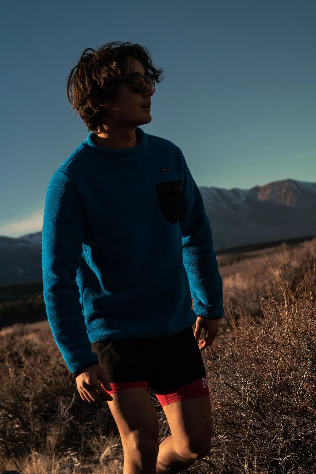 District Vision District Vision Sola Crewneck Fleece in Glacier Size US S / EU 44-46 / 1 - 6 Thumbnail