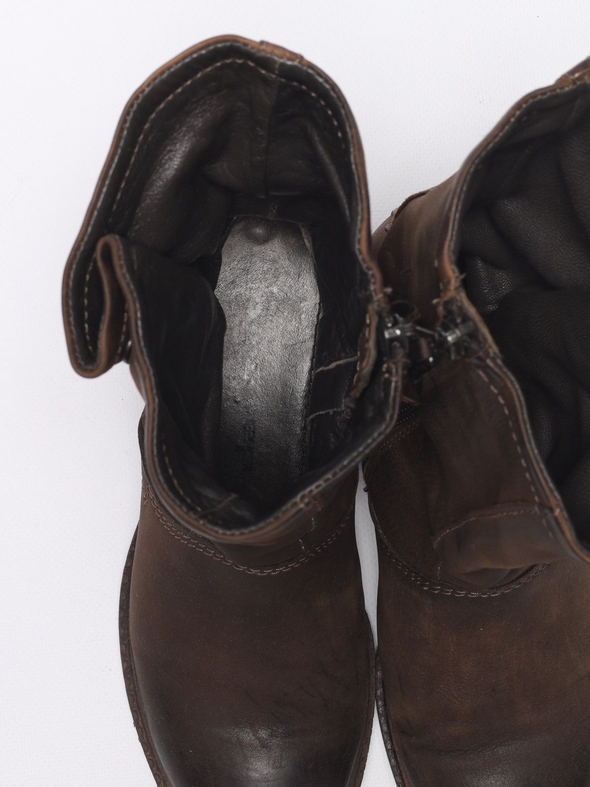 A.S.98 AS 98 A.S.98 Airstep Brown Leather Boots Shoes Avantgarde Size US 6 / IT 36 - 13 Thumbnail