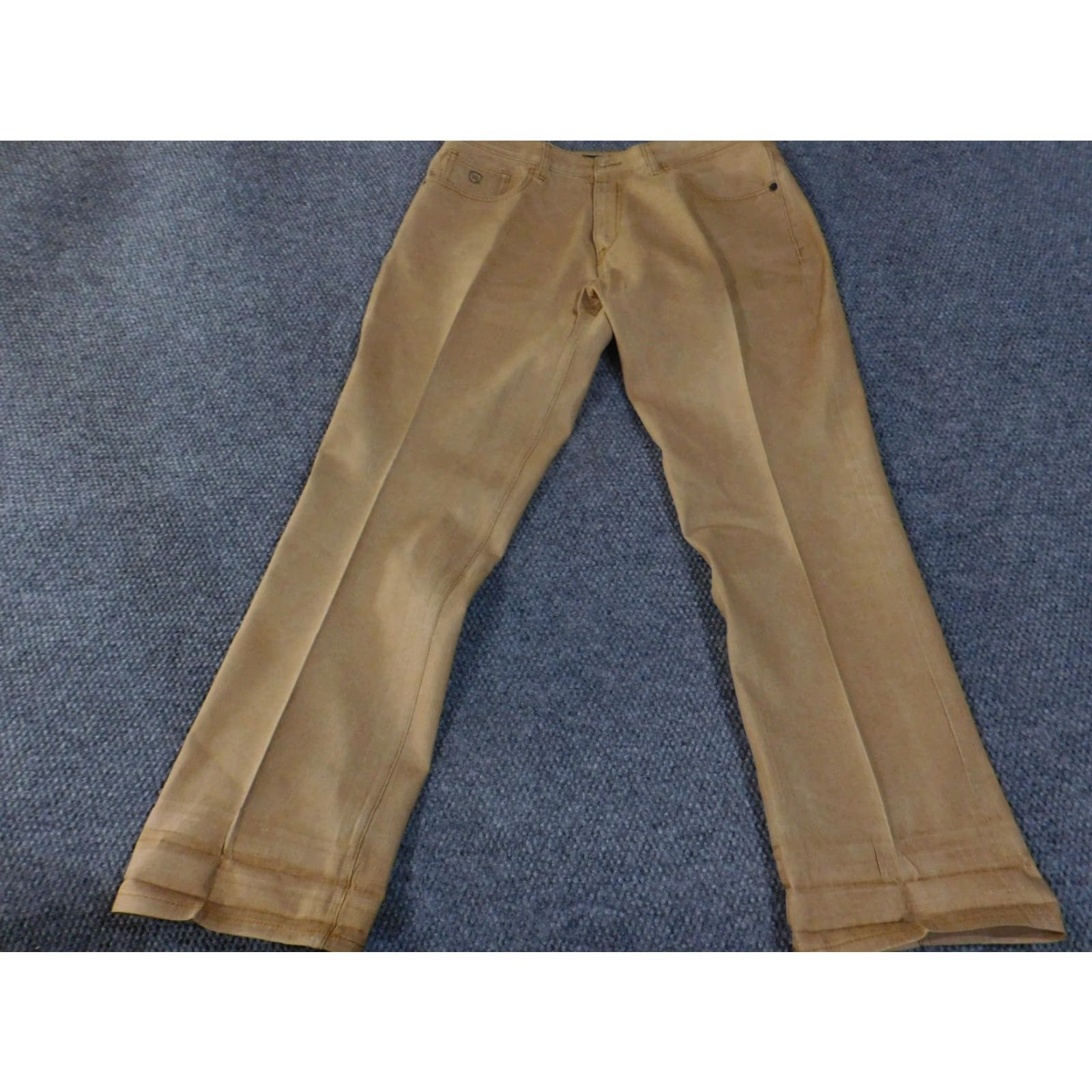 Rocawear Rocawear Jeans Mens 40 Classic Fit Straight Leg Five Pocket Casual Cotton Blend Denim Pants Waist 40 Inseam 32 Brown Size US 40 / EU 56 - 3 Thumbnail