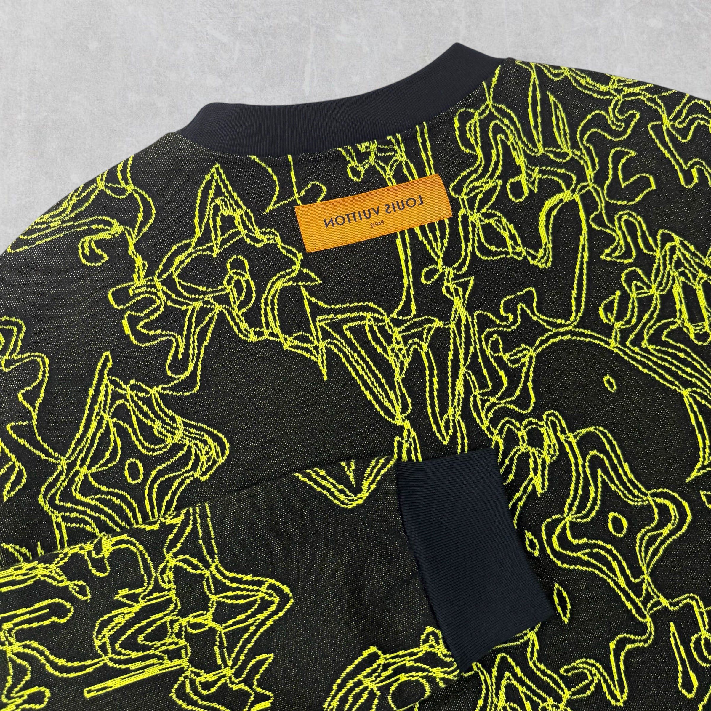 Louis Vuitton Louis Vuitton Wavy Monogram Crewneck M Size US M / EU 48-50 / 2 - 4 Thumbnail