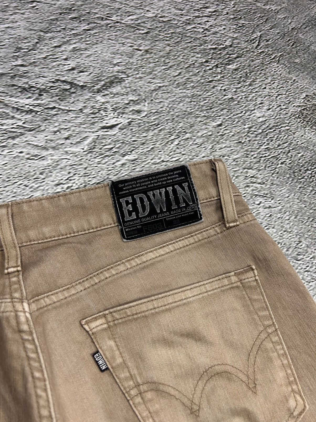Edwin × Vintage Edwin Vintage Jeans Shorts Wide Leg Jorts Size US 33 - 2 Thumbnail