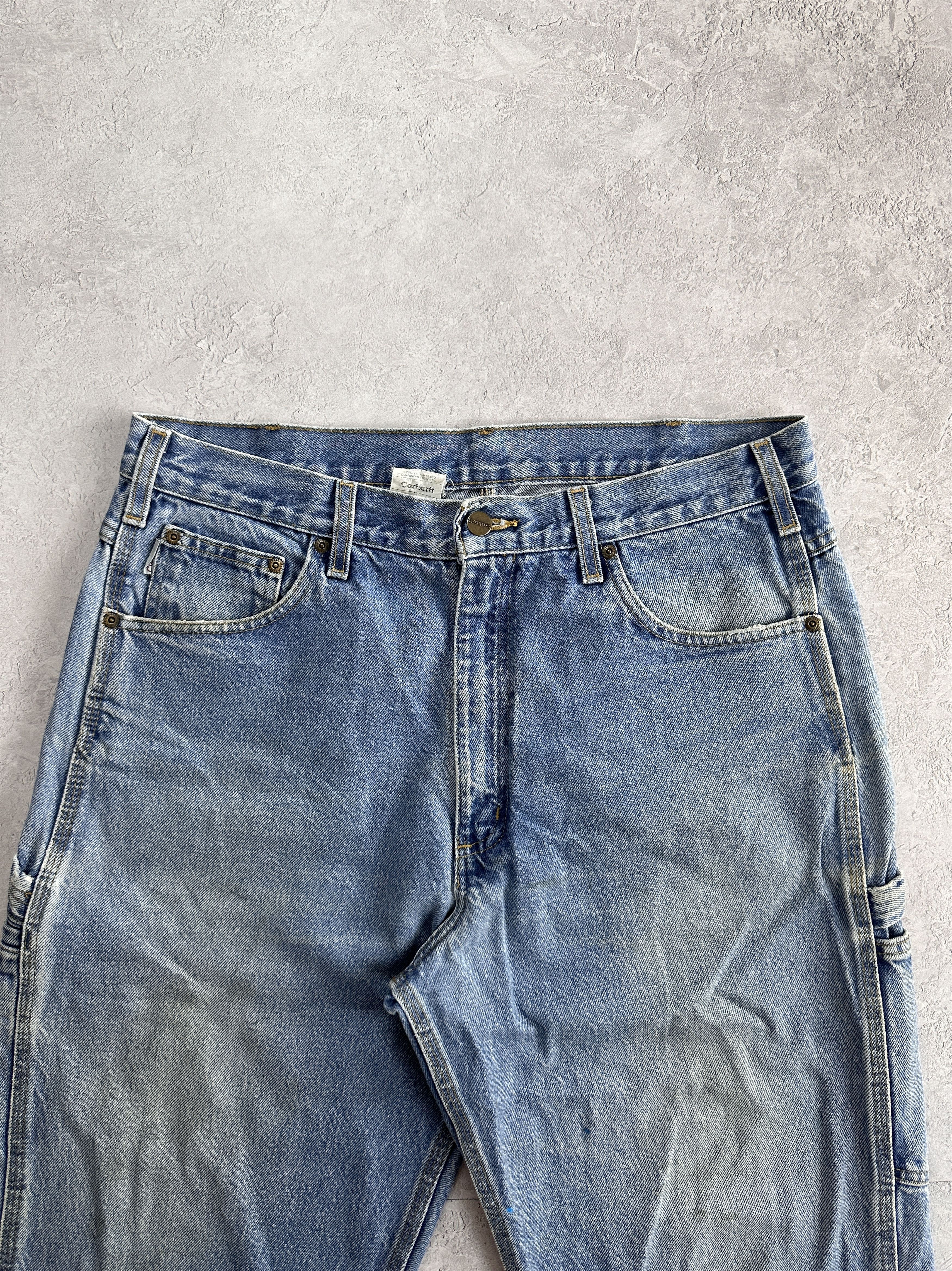 Carhartt × Vintage Vintage Carhartt Workwear Denim Pant Size US 36 / EU 52 - 3 Thumbnail
