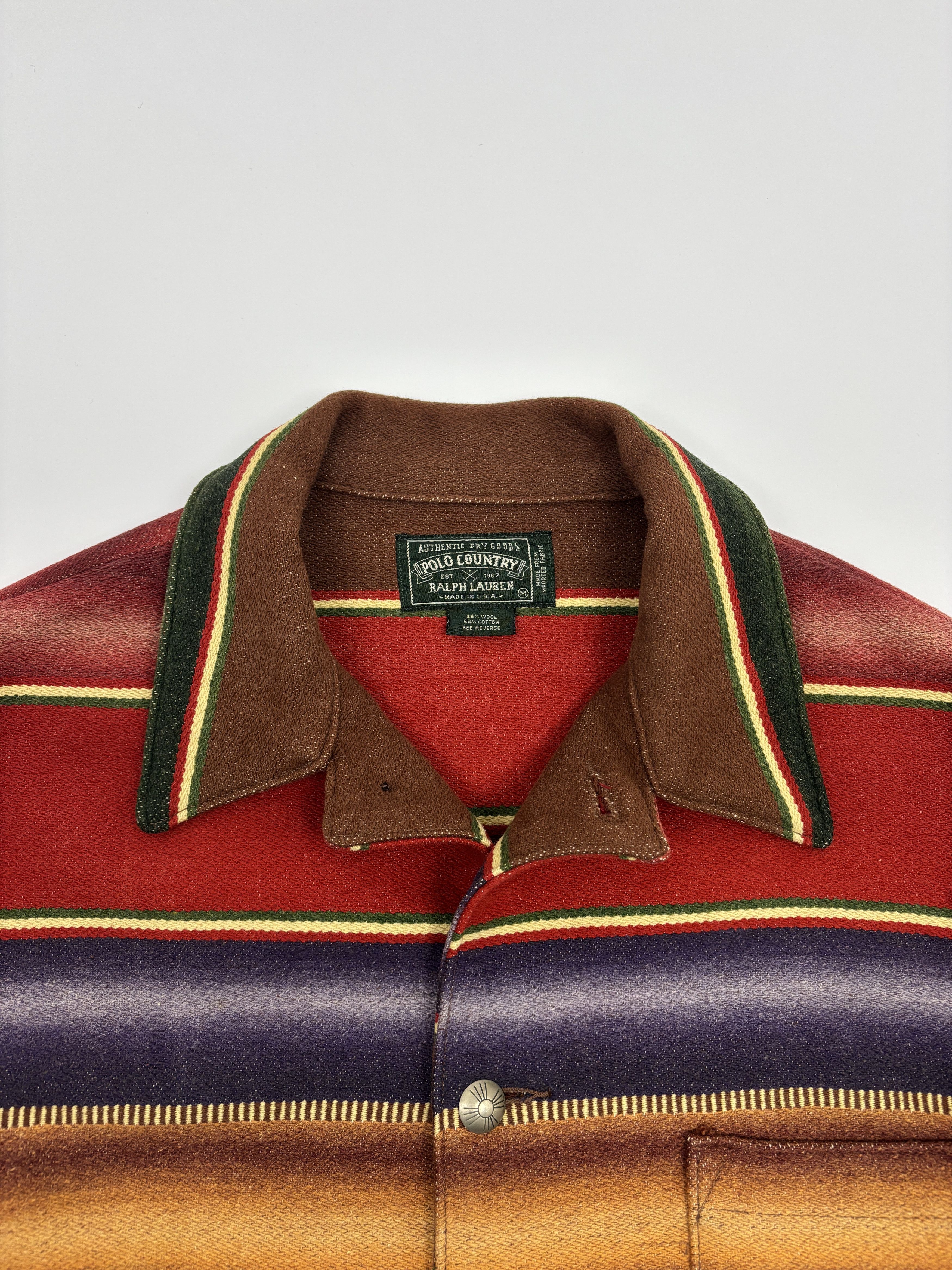 Ralph Lauren Ralph Lauren Polo Country Serape Jacket Made in USA Size US M / EU 48-50 / 2 - 5 Thumbnail